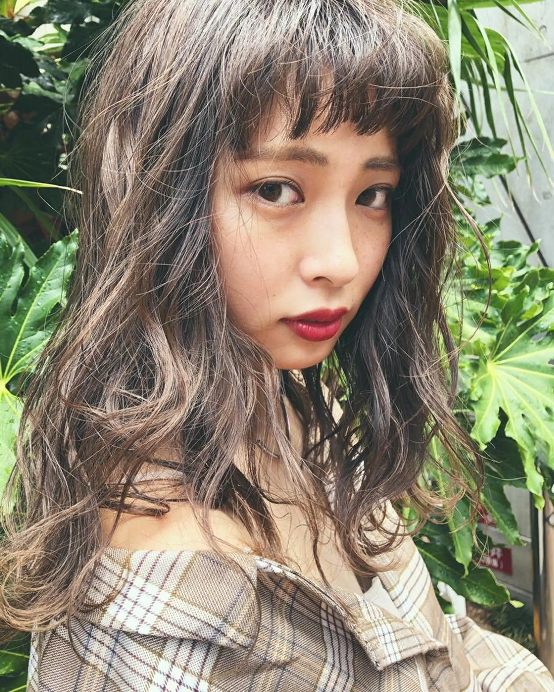 ミディアム カラー JILL by GiseL/天神のヘアスタイル