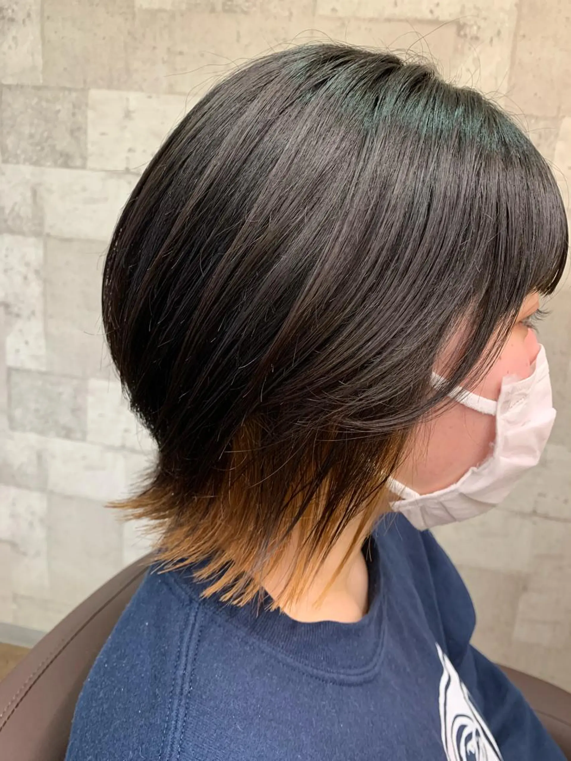 ショート ショートヘア ウルフカット 田中 紫苑のヘアスタイル