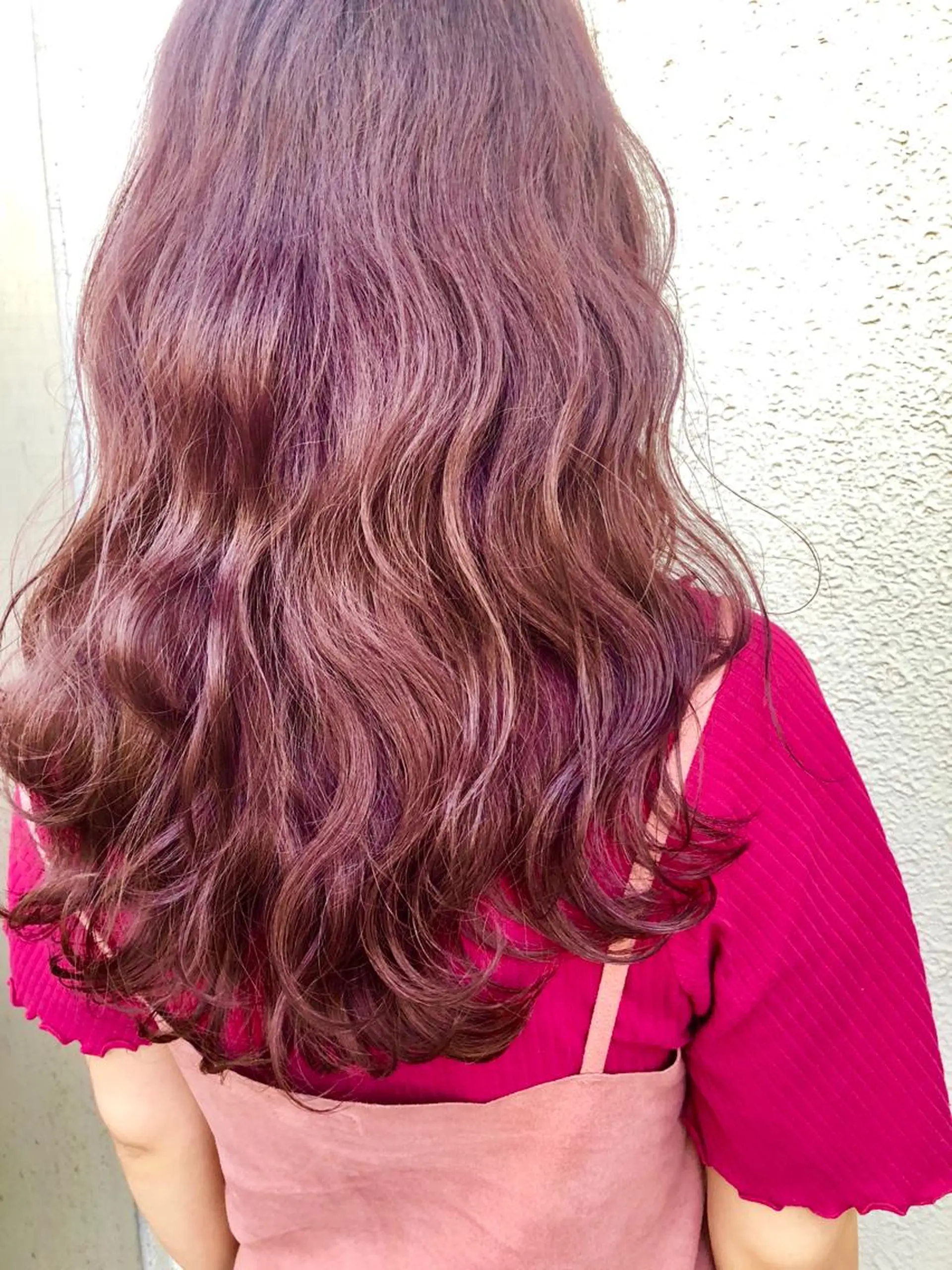 セミロング ヘアカラー noll【今池駅前】 池田碧花のヘアスタイル