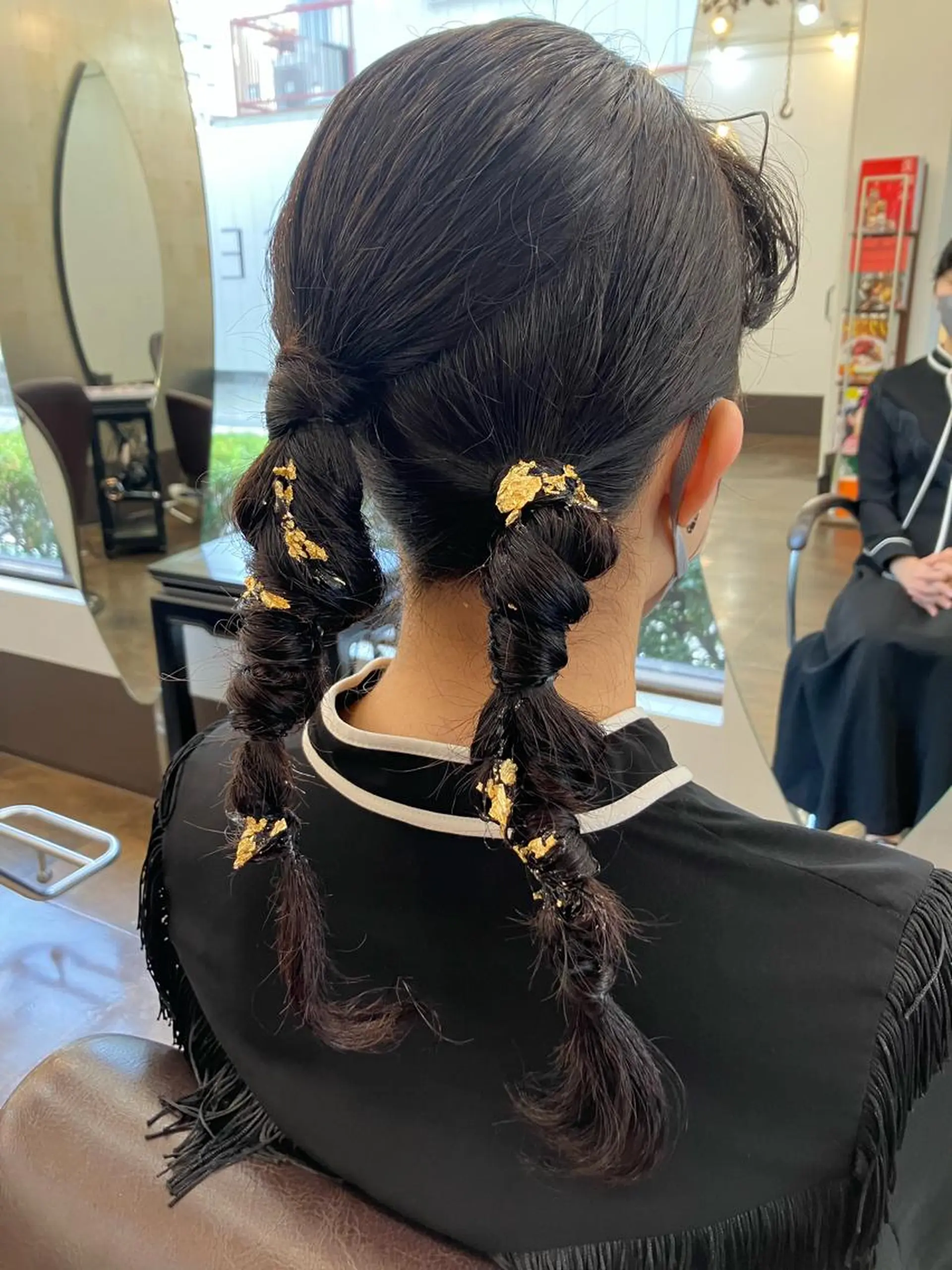 ロング ヘアアレンジ ツインテール ヘアセット 勝野 麻美のヘアスタイル