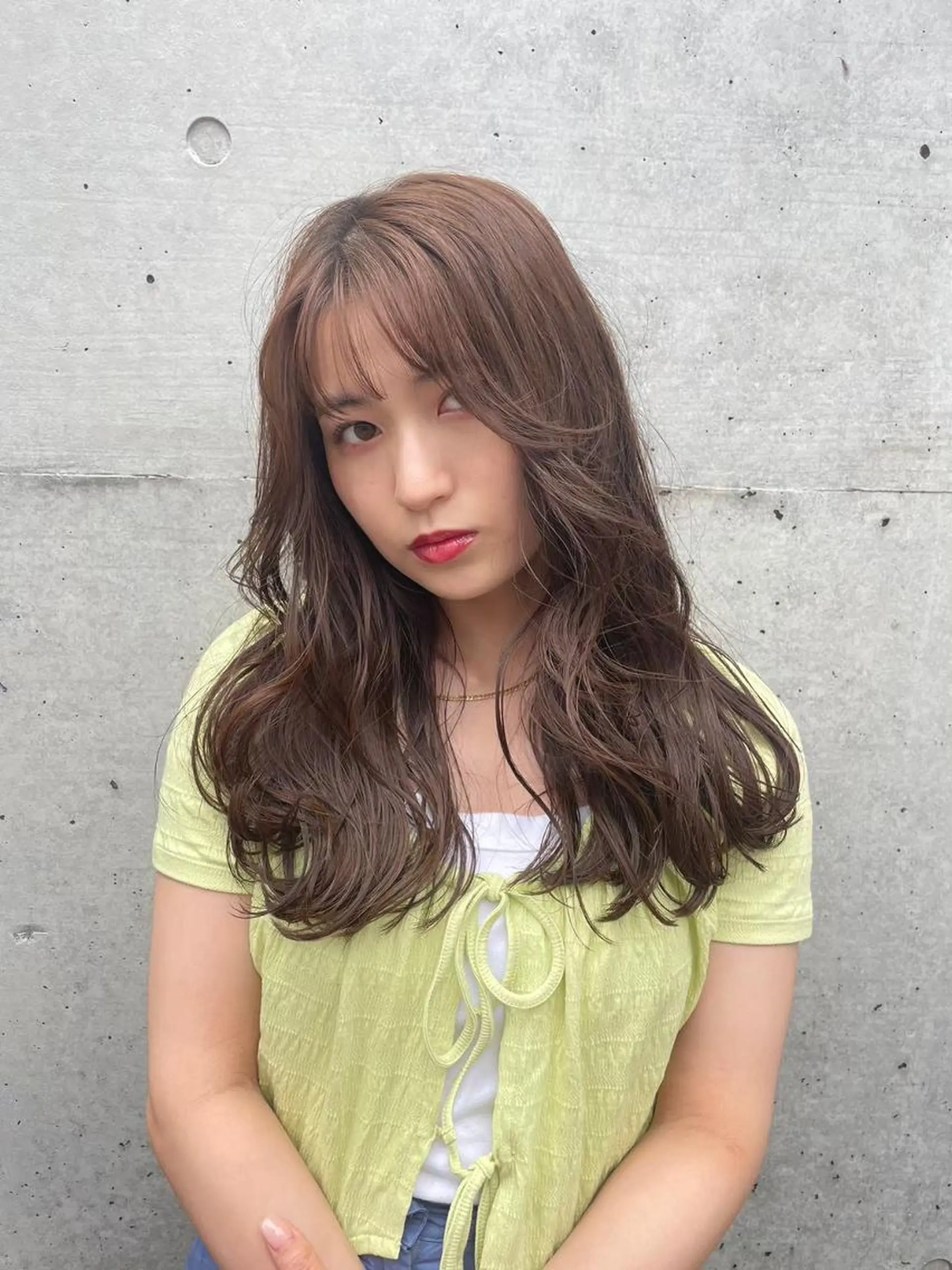 セミロング 💚Forest Mirror💚のヘアスタイル