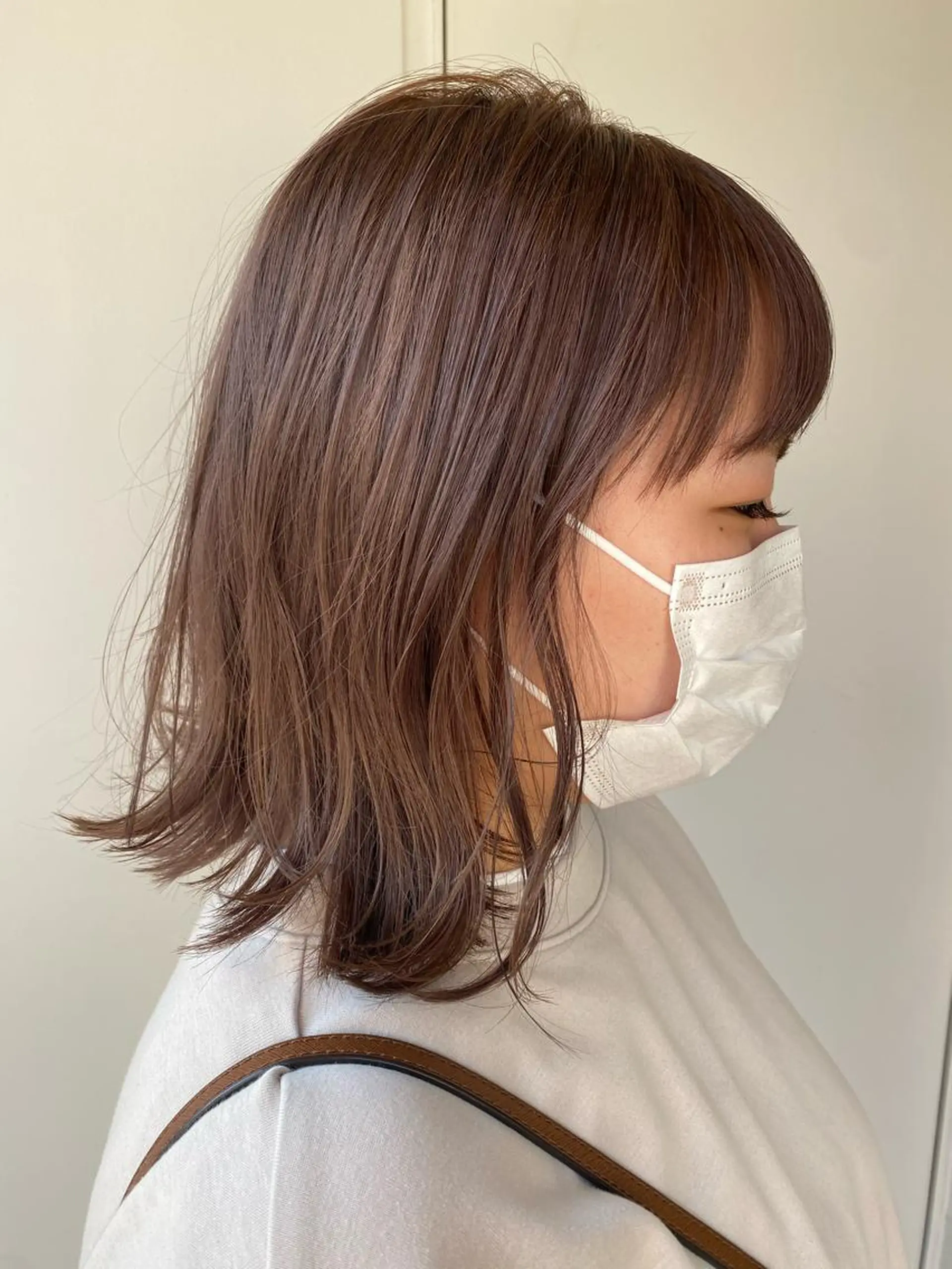 ショート カラー ヘアカラー トリートメント 艶カラー/似合わせ 💖Emmy💖のヘアスタイル