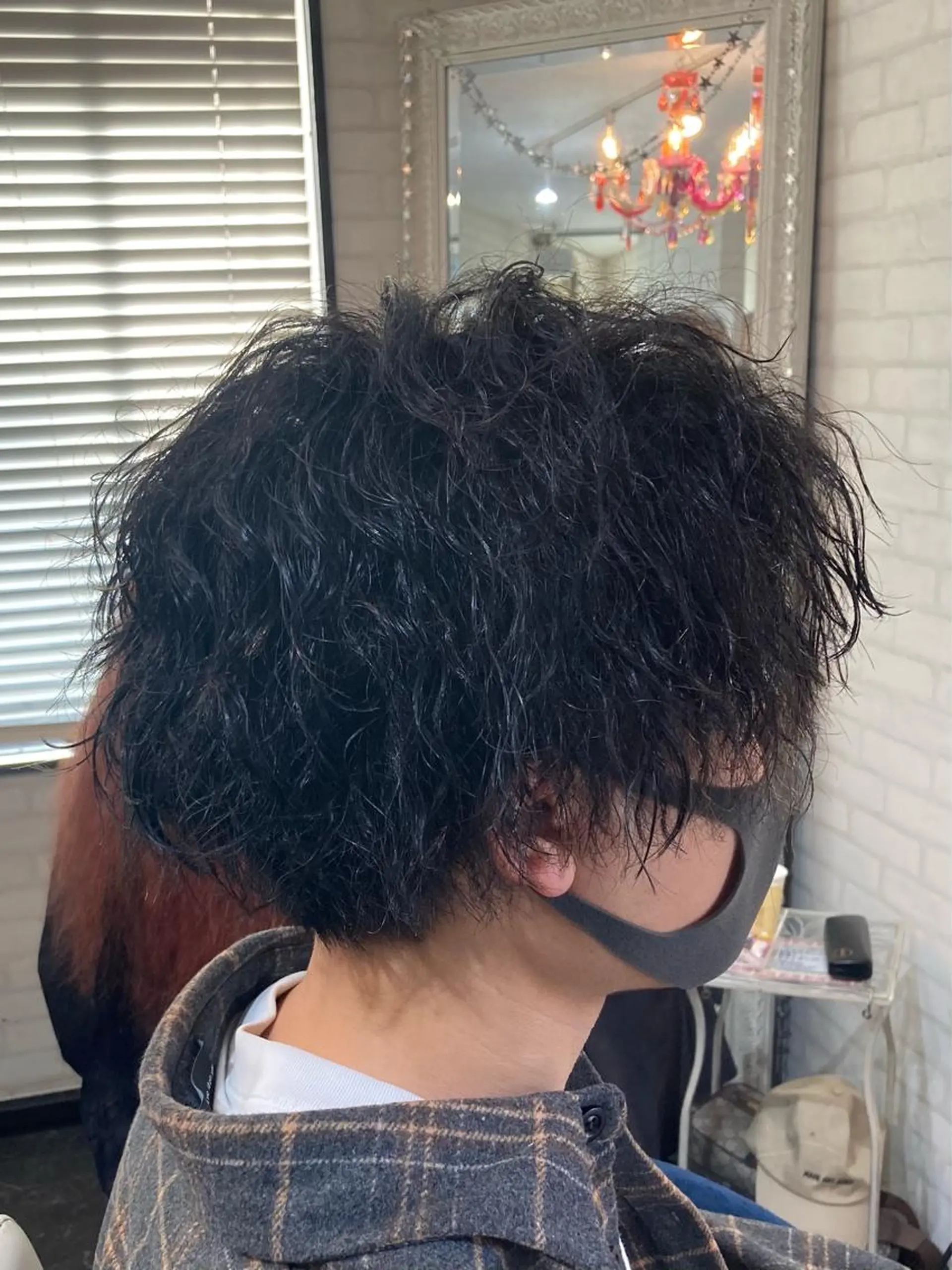 パーマ ヘアアレンジ メンズ カット パーマ Kimura Shinyaのヘアスタイル