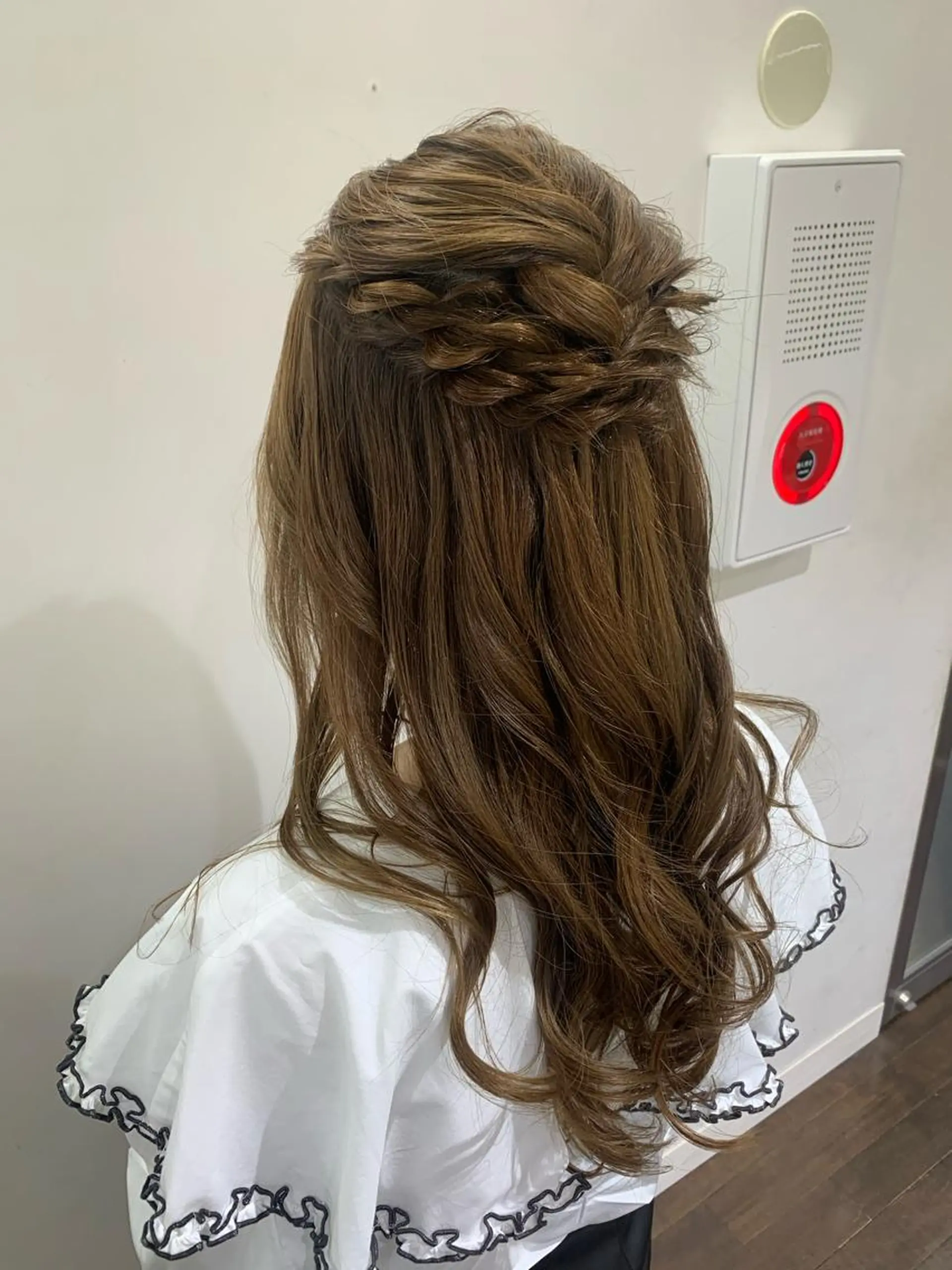 ロング ヘアアレンジ デジタルパーマ🫧 韓国風ヘア🫧サクラのヘアスタイル