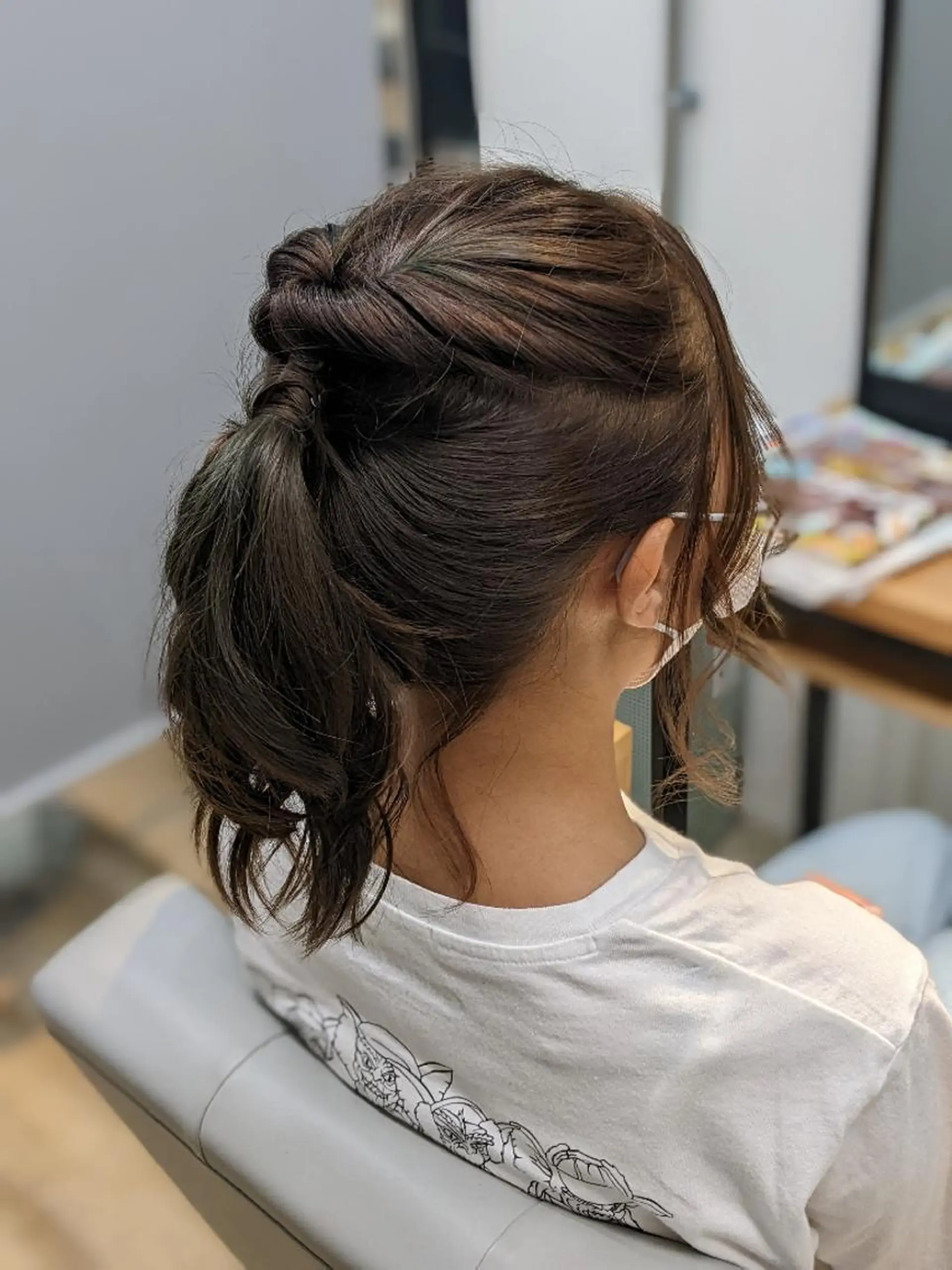 ミディアム カラー Kokeshi/吹上 /Rymlhairのヘアスタイル