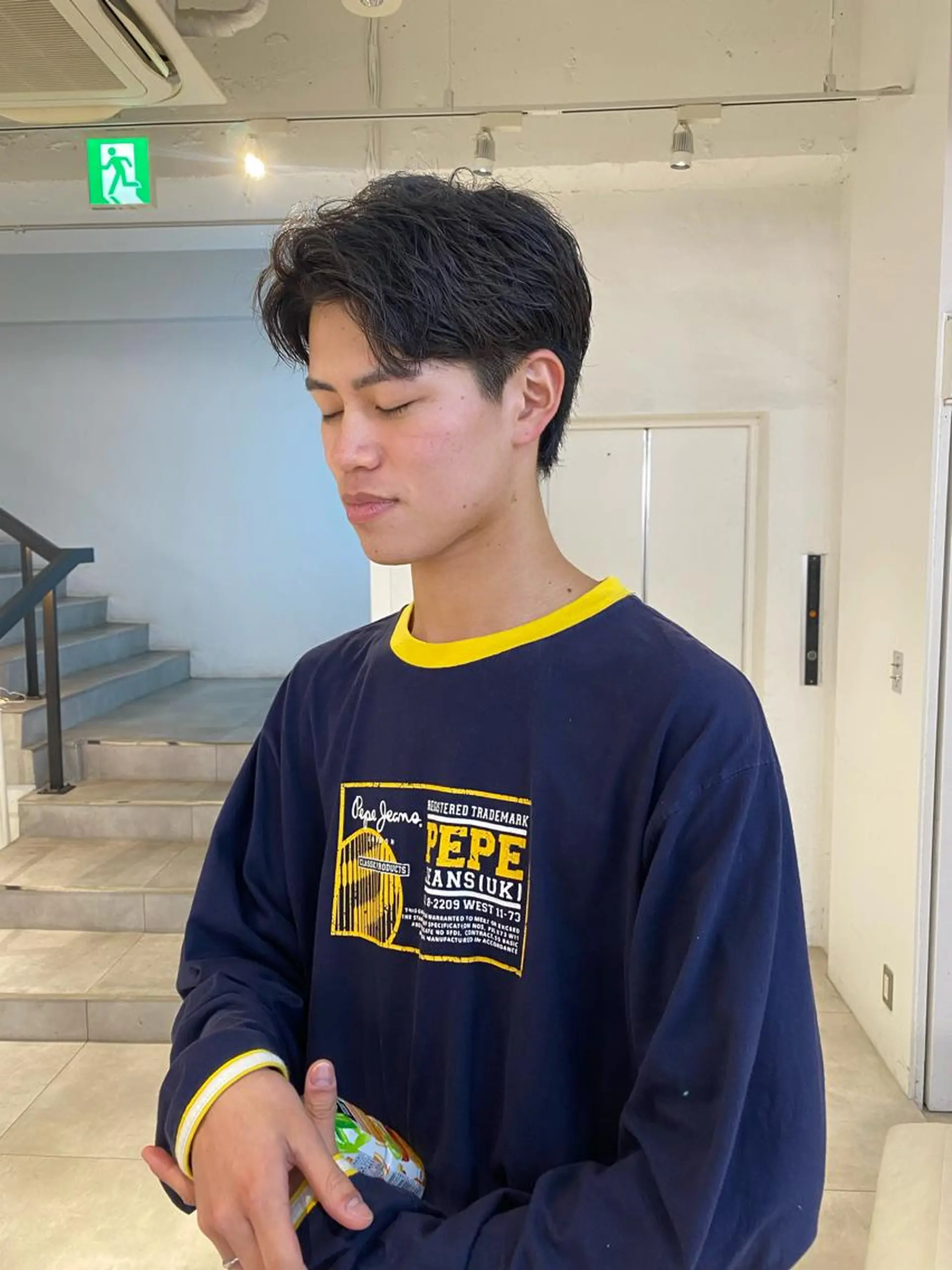 メンズ 新宿【メンズパーマ】 塩澤太一のヘアスタイル