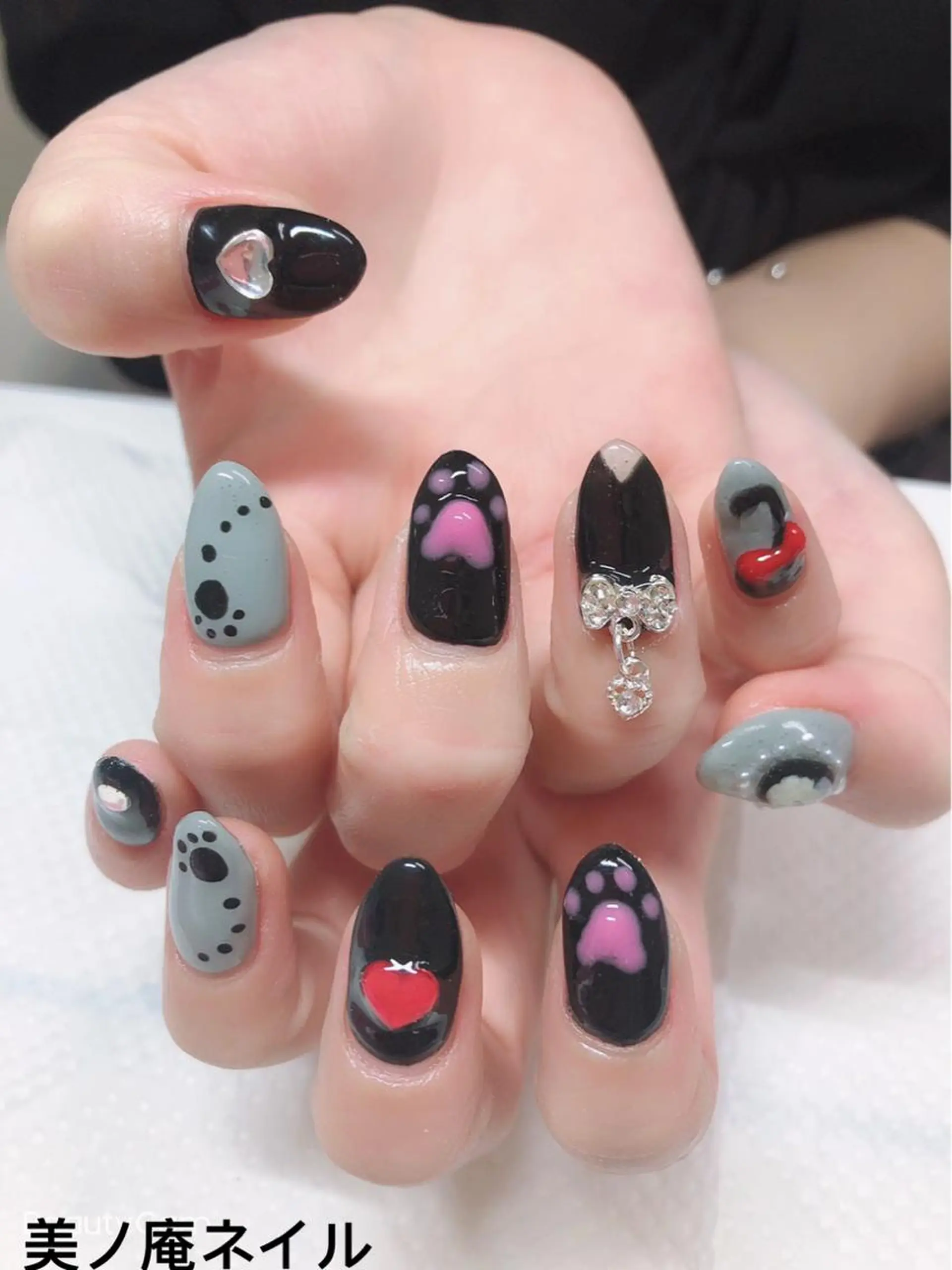 ネイル ハンドネイル ハンドケア 美ノ庵ネイルサロン メトロポリタン前店のネイルデザイン