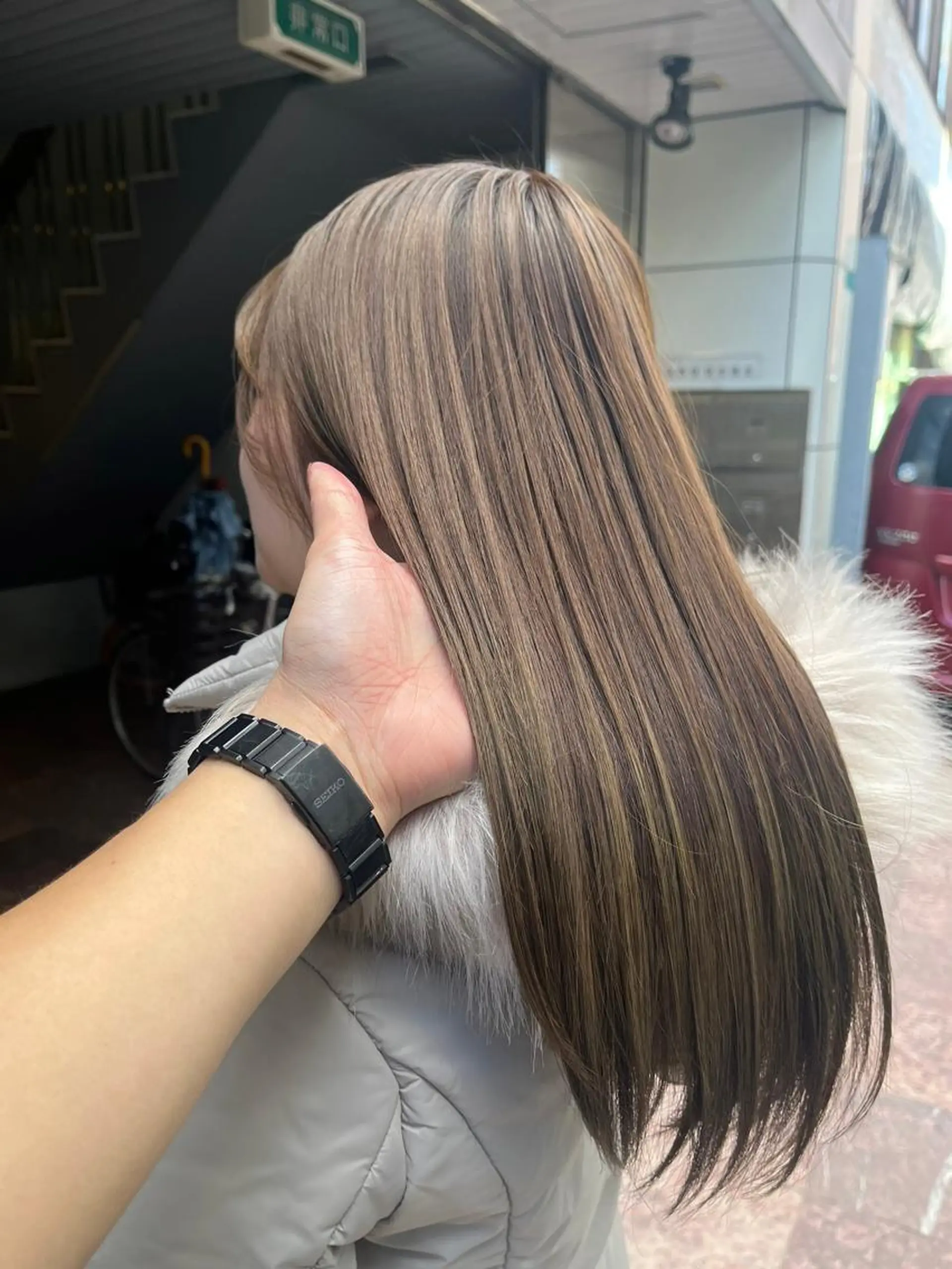 ロング カラー ダブルカラー グラデーションカラー ハイライトカラー イルミナカラー インナーカラー カット ヘアカラー トリートメント BUCKS【天王寺】 バックス【駅30秒】のヘアスタイル