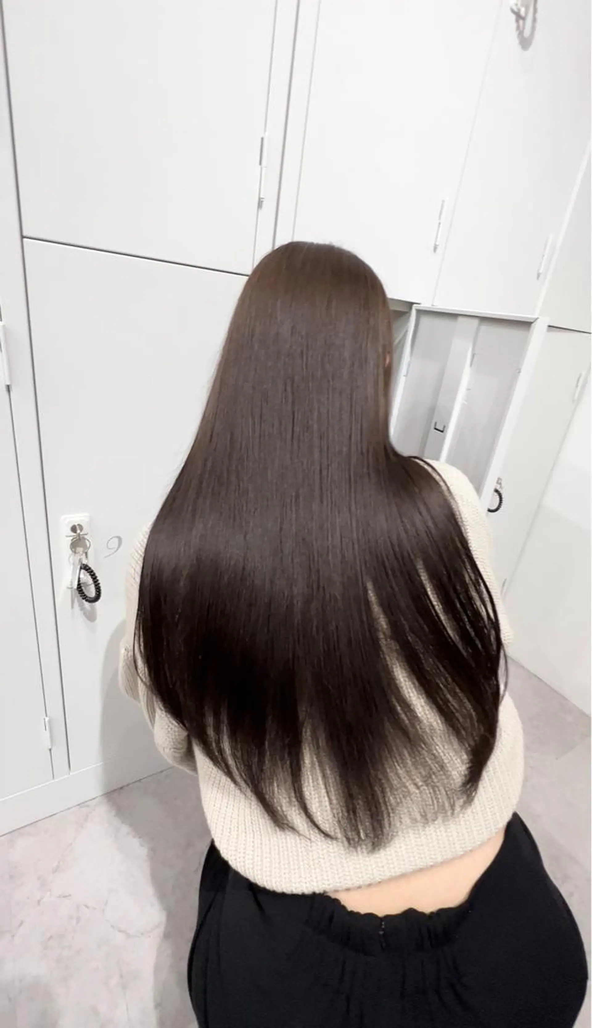 ロング 髪質改善 トリートメント カット ヘアカラー トリートメント 🫧髪質改善 講師🫧🍎幹細胞のヘアスタイル