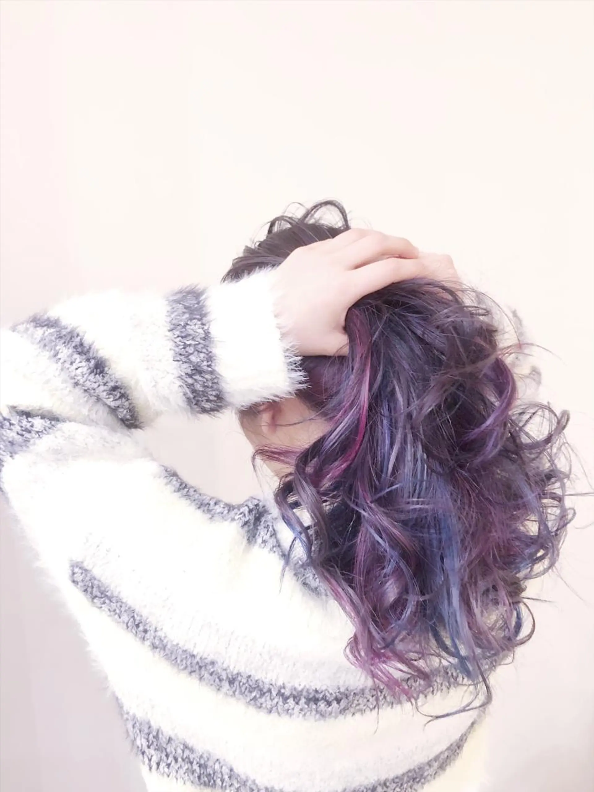 セミロング 寺山 靖晃のヘアスタイル