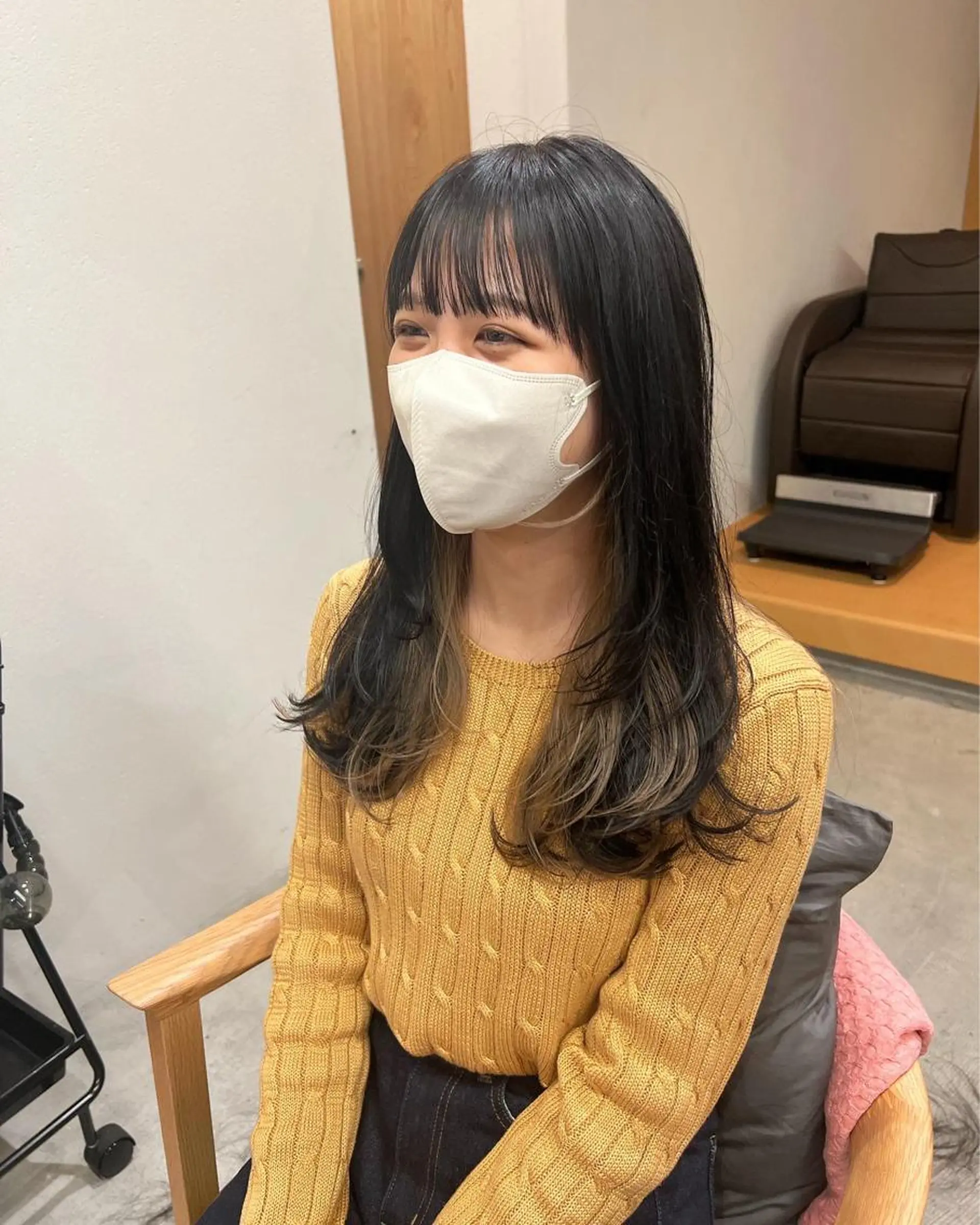 ロング カラー インナーカラー レイヤーカット ヘアカラー 誰より丁寧なカット/ 小林輝/レイヤーのヘアスタイル