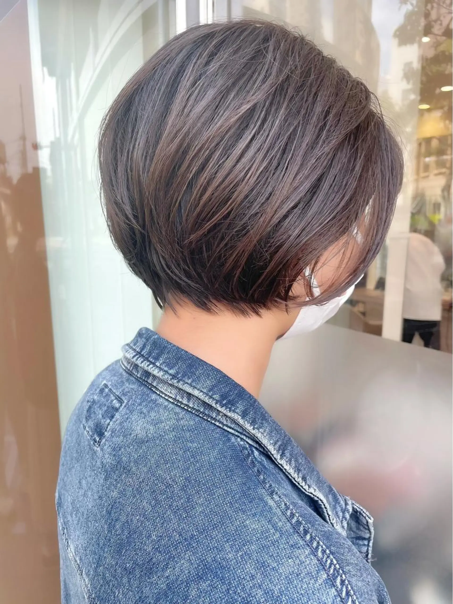 ショート 三鷹で1番ショート ボブをカットする新谷のヘアスタイル