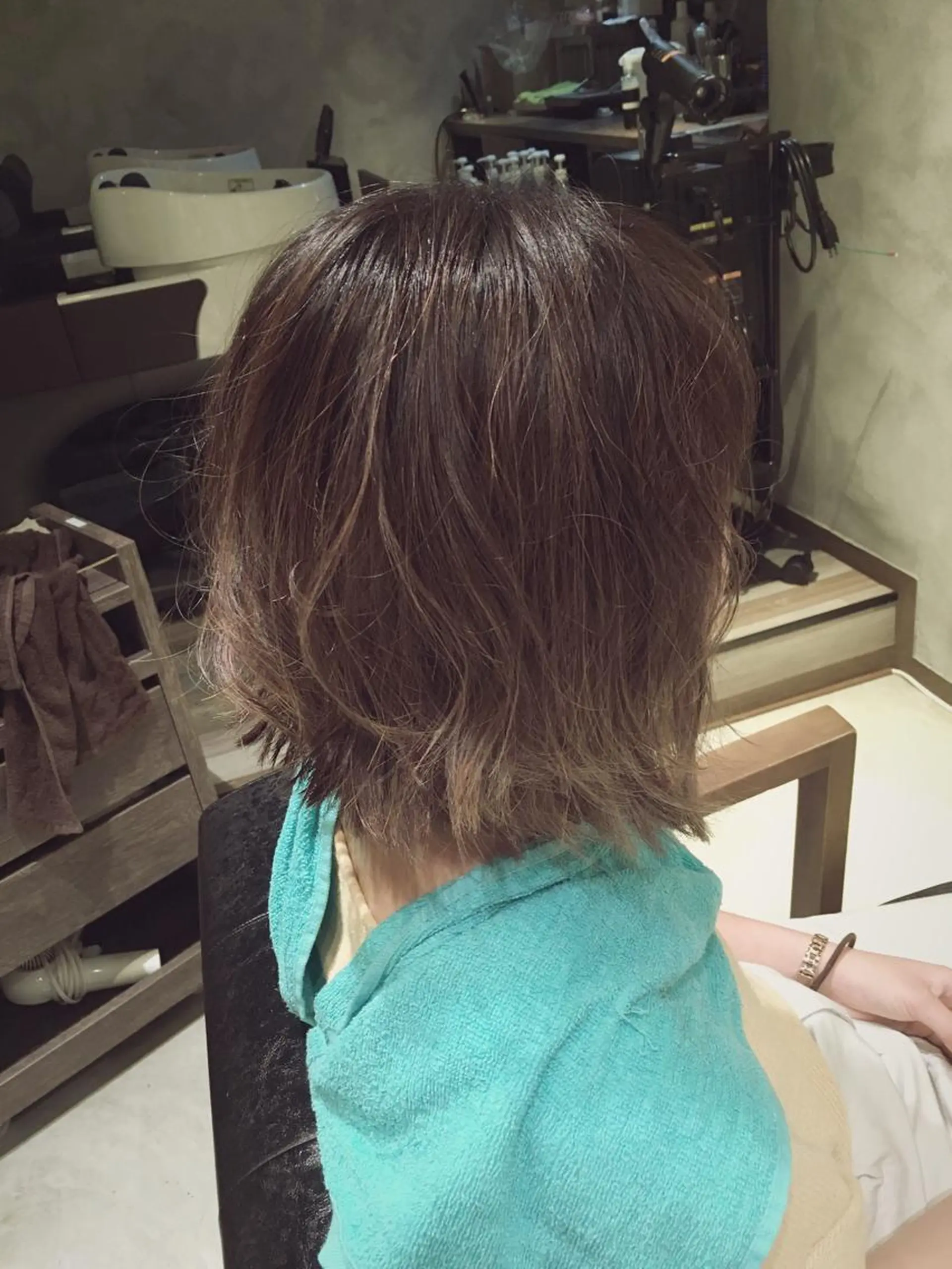 ショート ミディアム 外国人風カラー 松村 崇弘のヘアスタイル