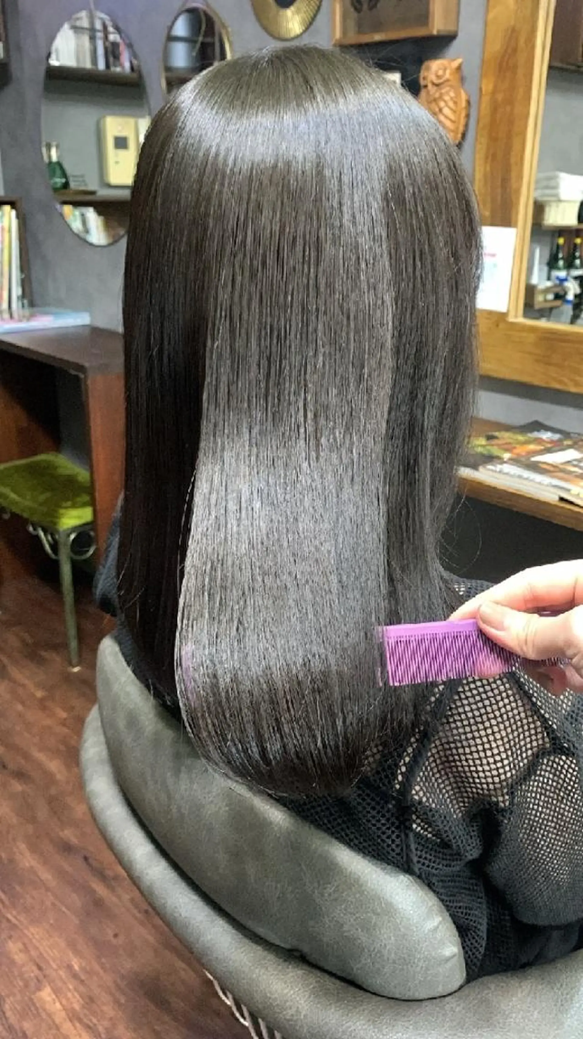 ロング 髪質改善 トリートメント トリートメント chouette シュエットのヘアスタイル