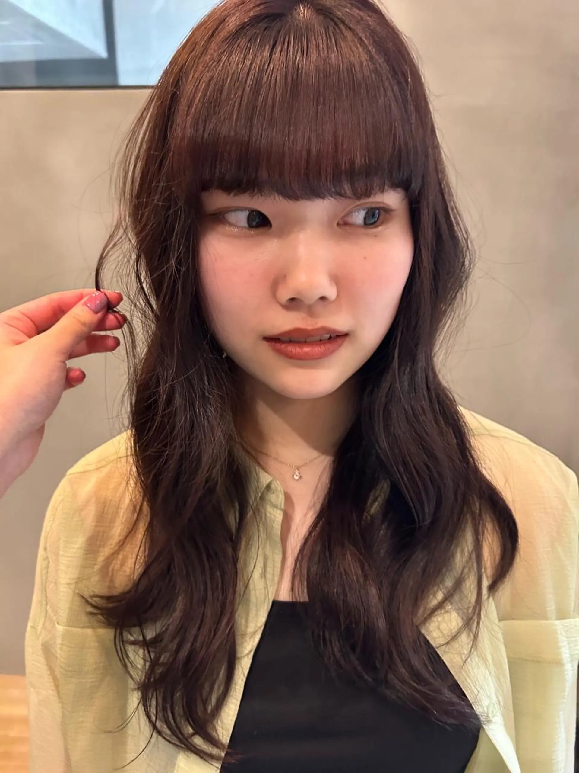 カラー 古澤 芽依のヘアスタイル