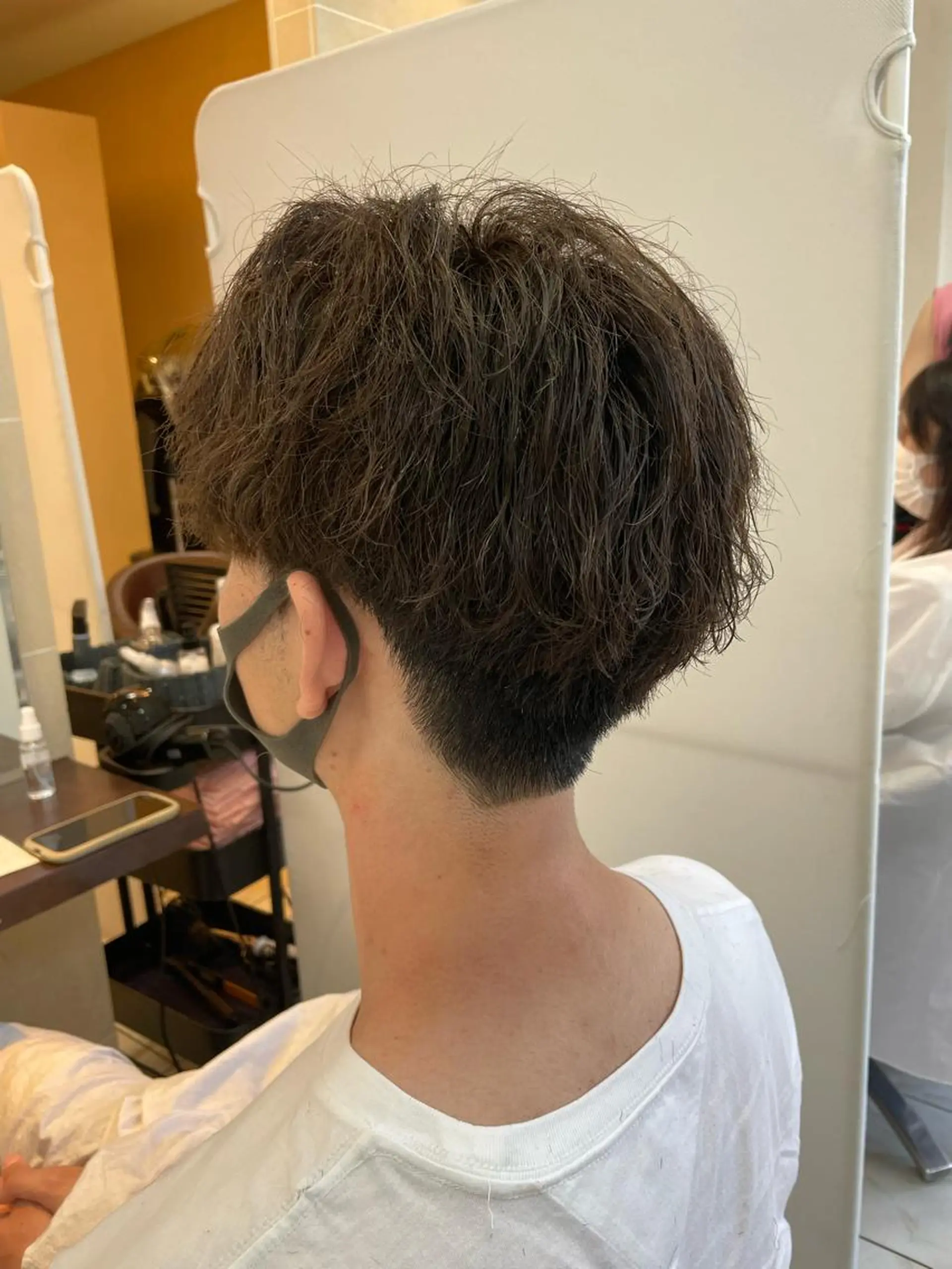 パーマ メンズ 千葉 香奈のヘアスタイル