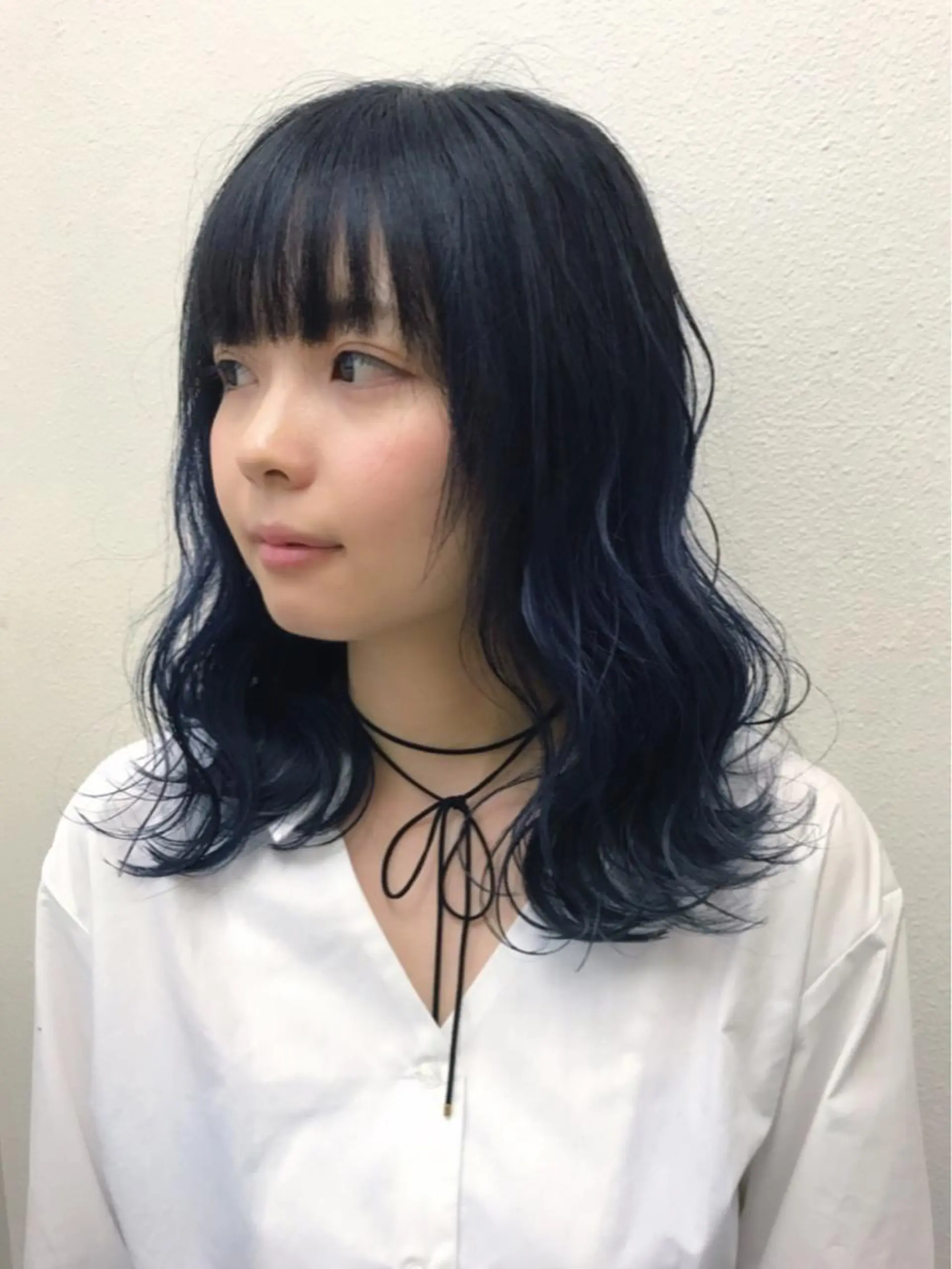 ミディアム カラー バレイヤージュ レイヤーカット メンズカット特化柏駅 徒歩3分LOUのヘアスタイル