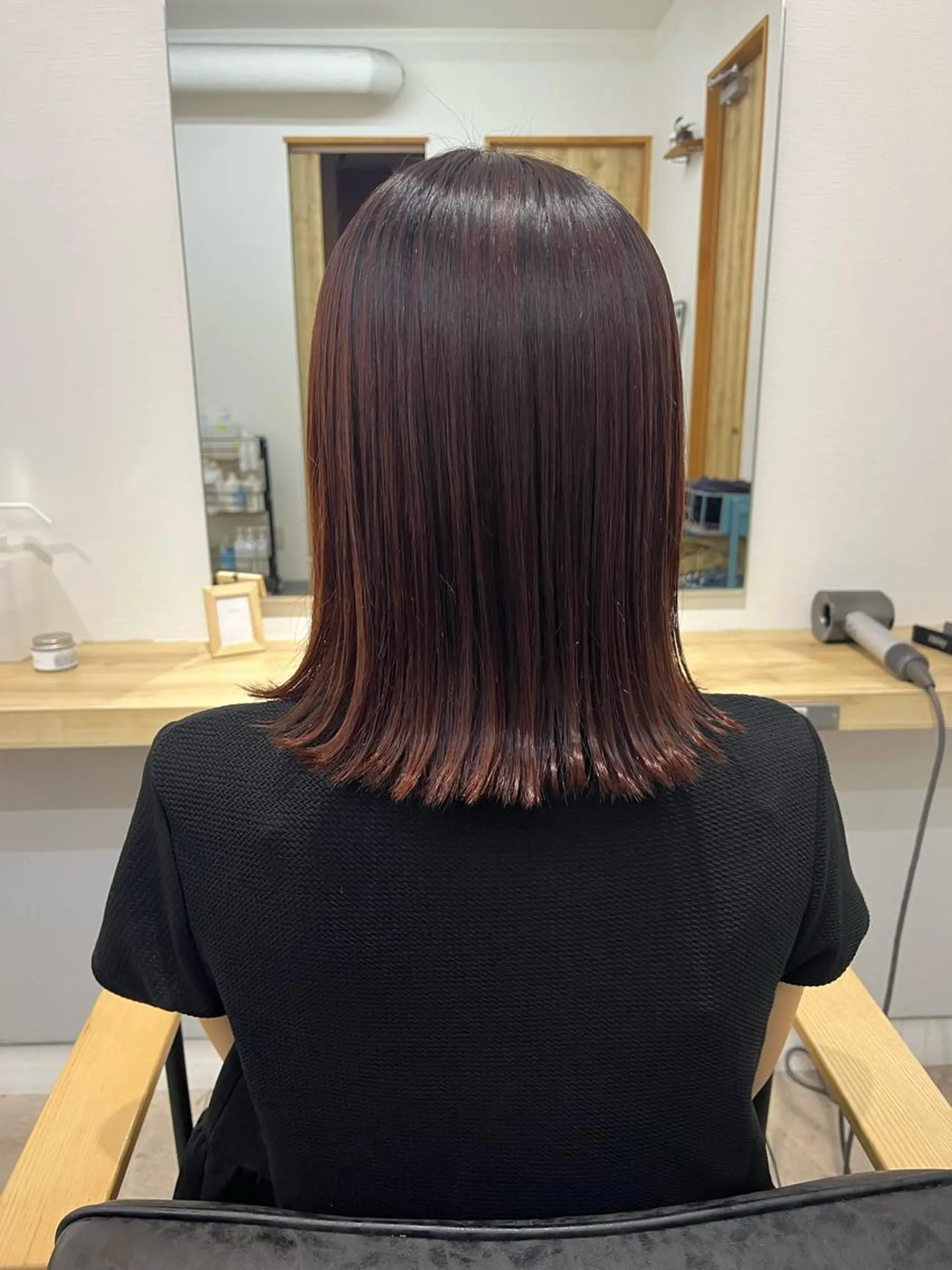 ミディアム カラー カット ヘアカラー トリートメント 🌼sunc HINAMI🌼のヘアスタイル