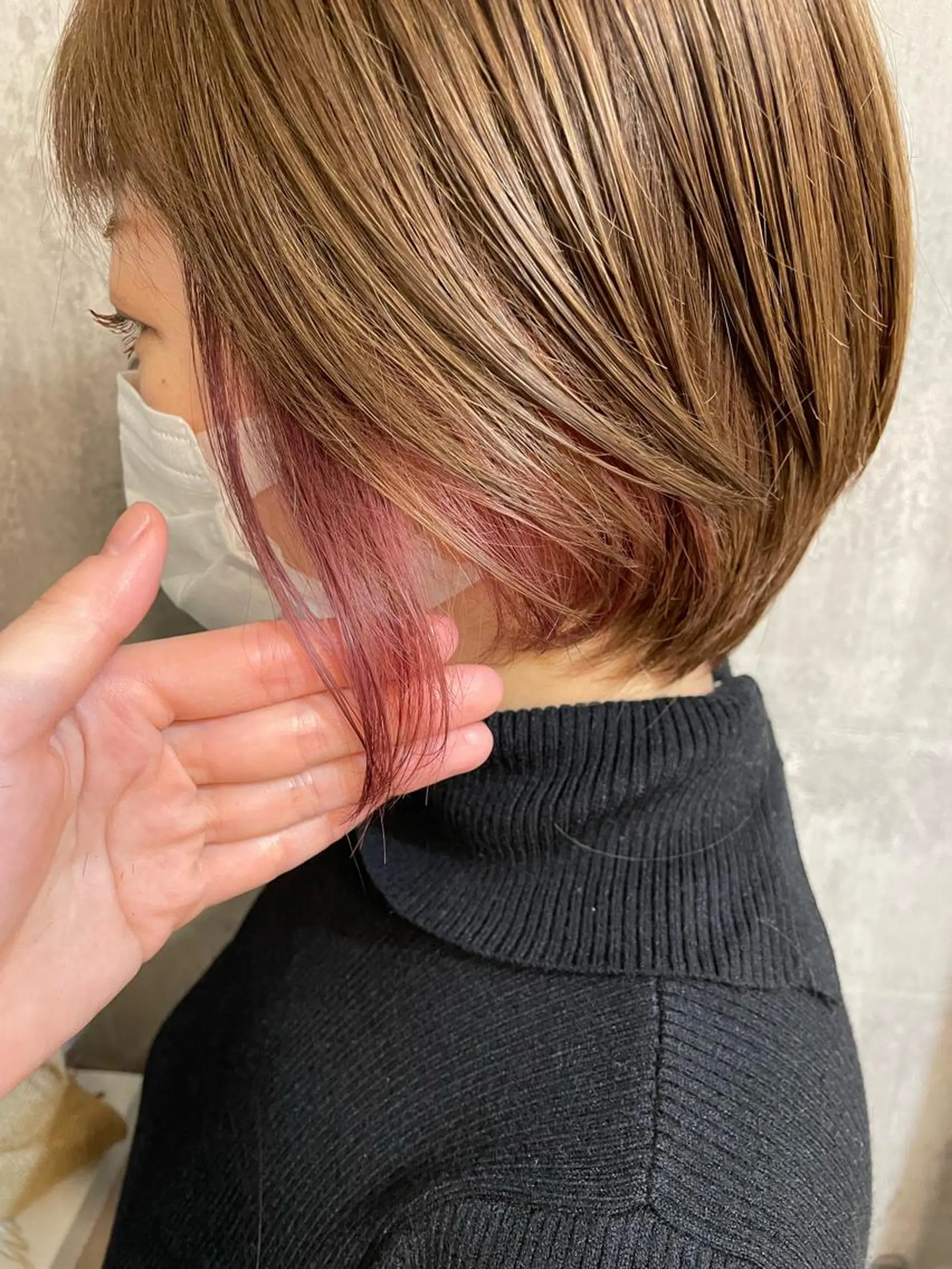 ショート 小松崎 結花のヘアスタイル