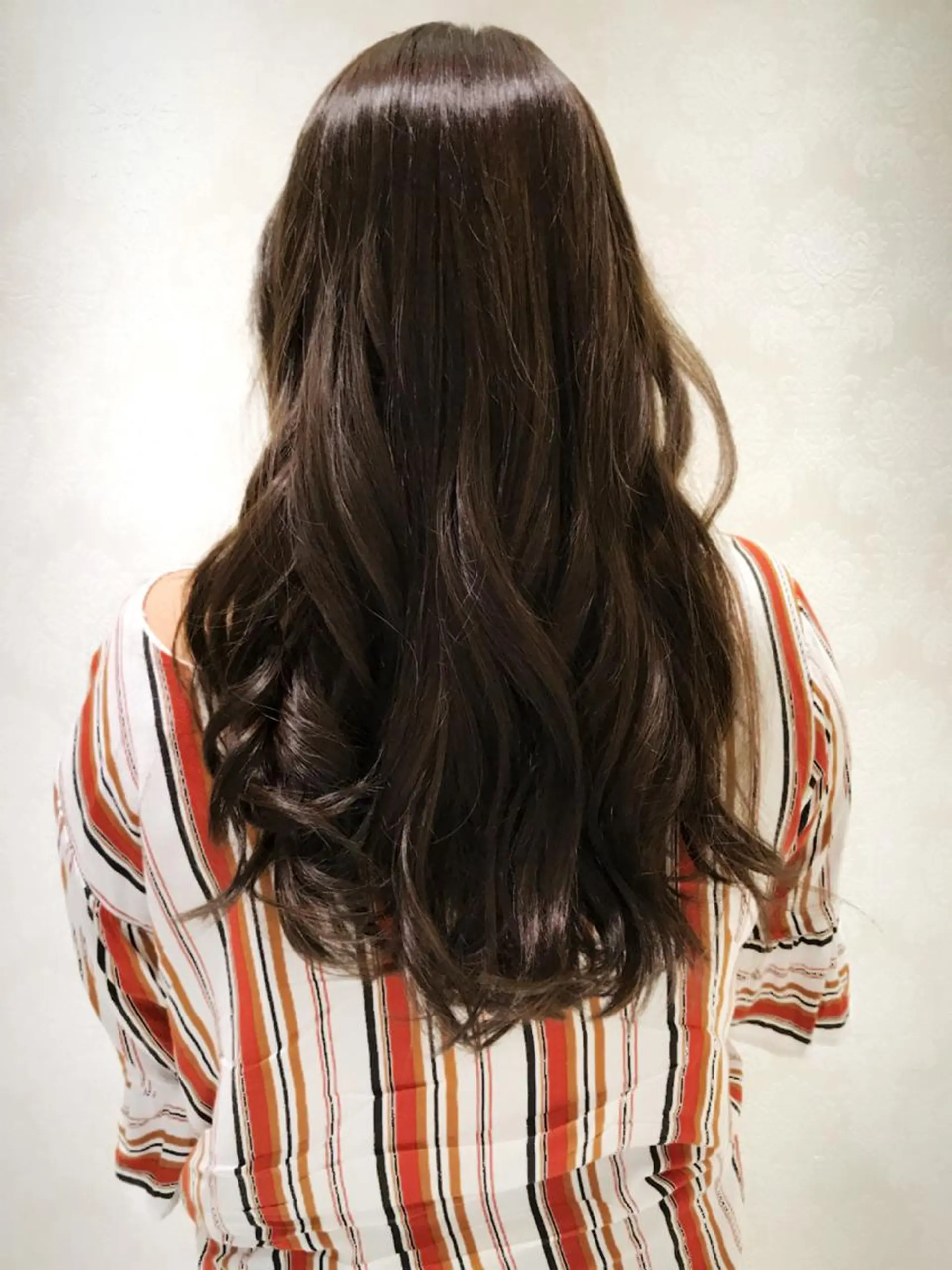 ロング カラー ヘアアレンジ ブリーチ グレージュ ブリーチなしカラー ⭐️髪質改善⭐️ フジヒサゴウタのヘアスタイル