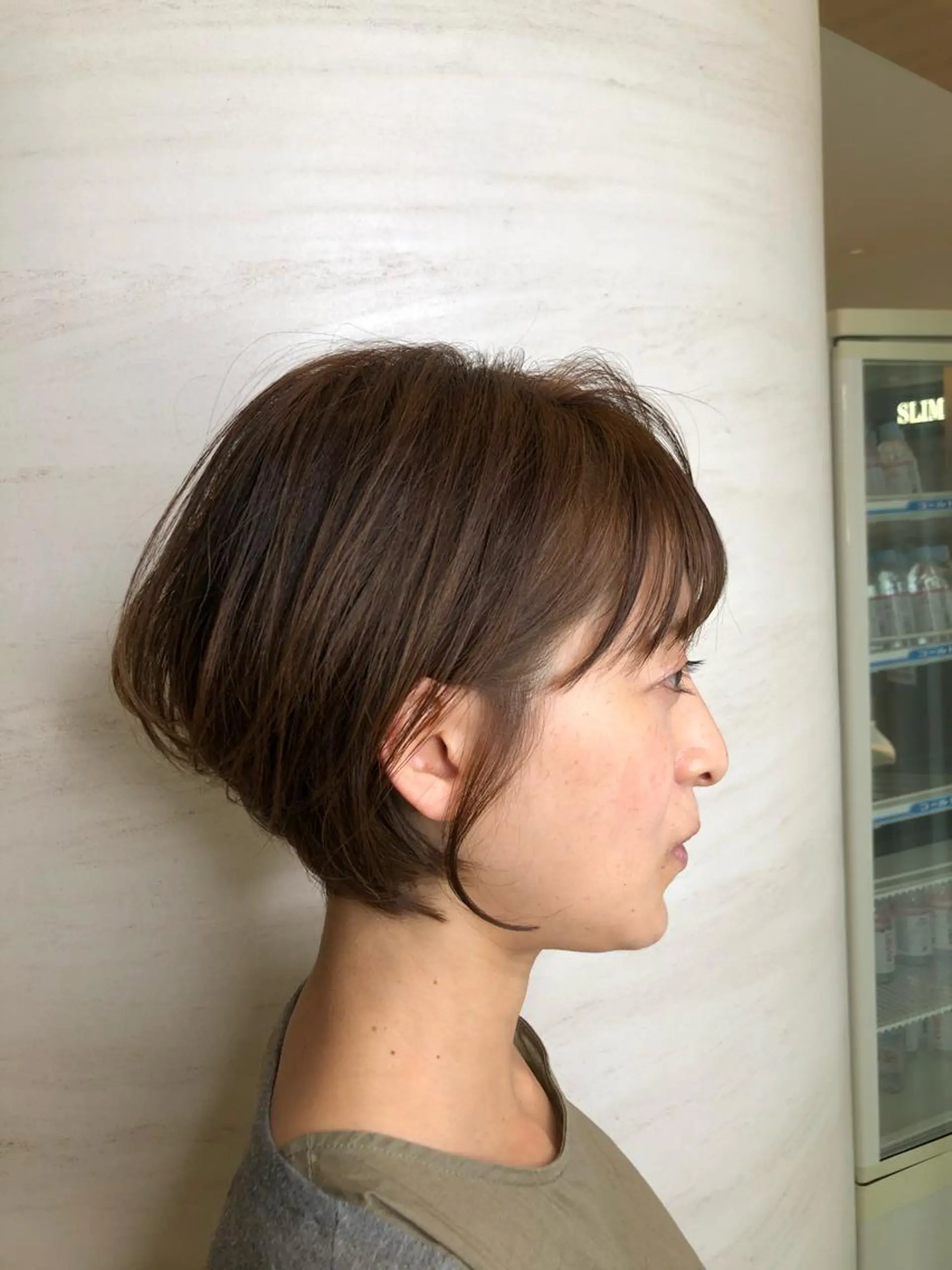 ショート カラー 似合わせカット unix 藤田 学のヘアスタイル