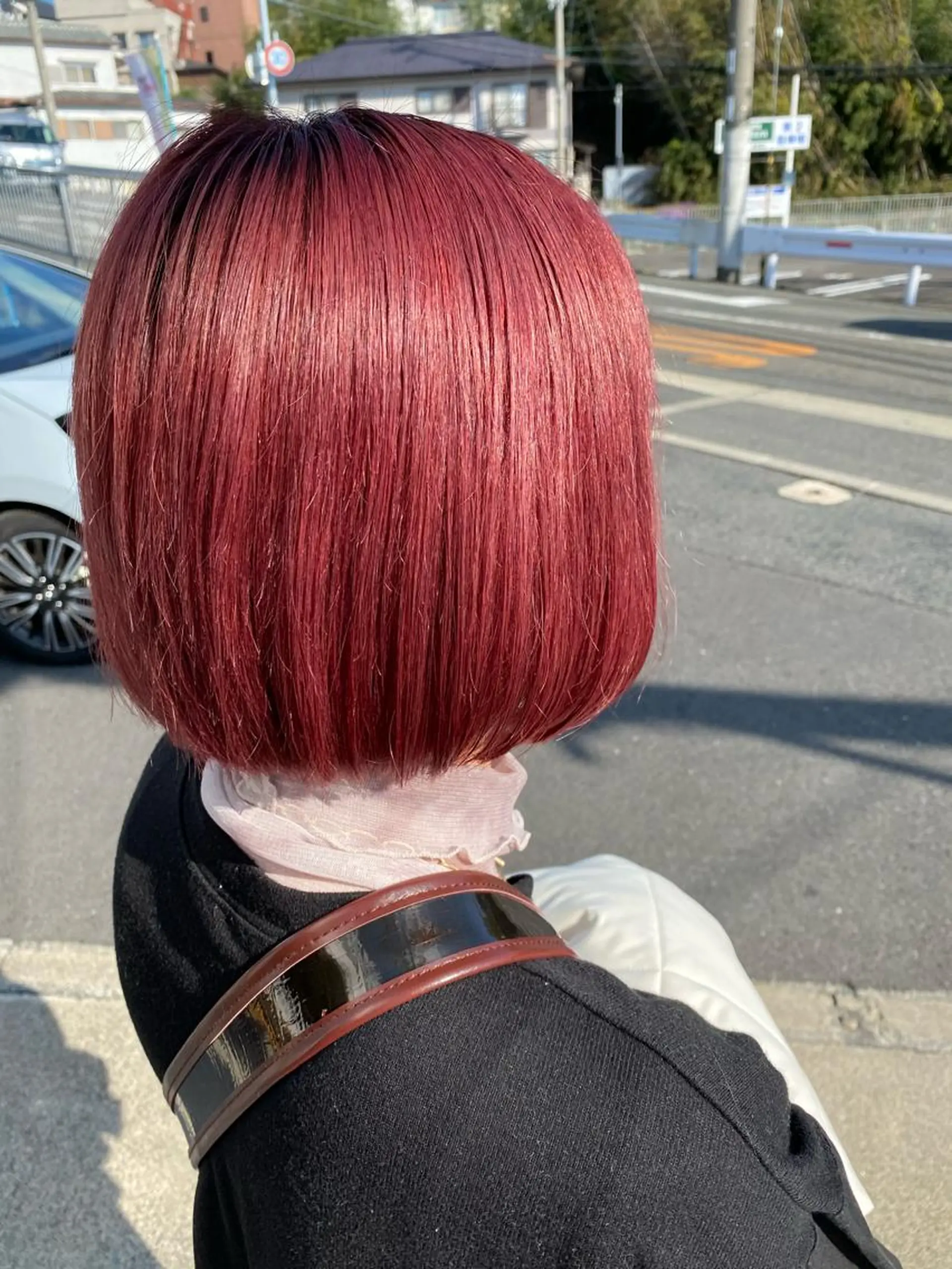 ショート カラー 鍵谷 公宏のヘアスタイル