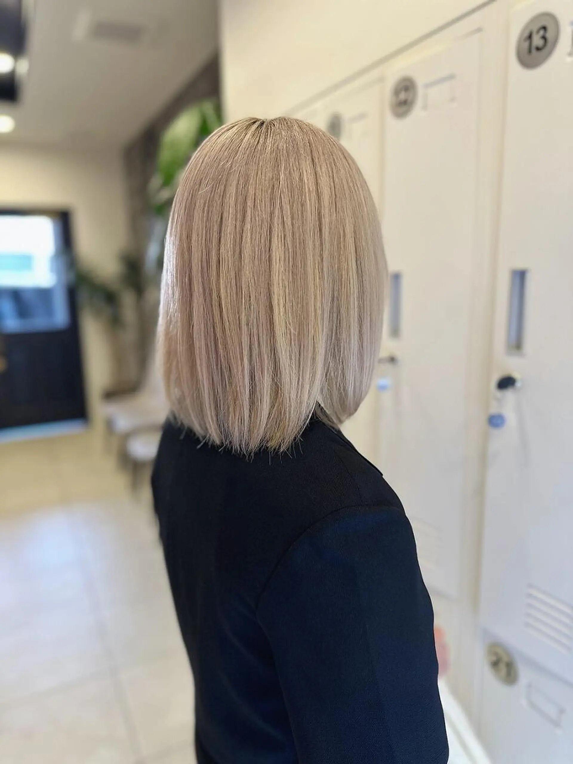 ミディアム カット ヘアカラー L.E.M 仙台のヘアスタイル