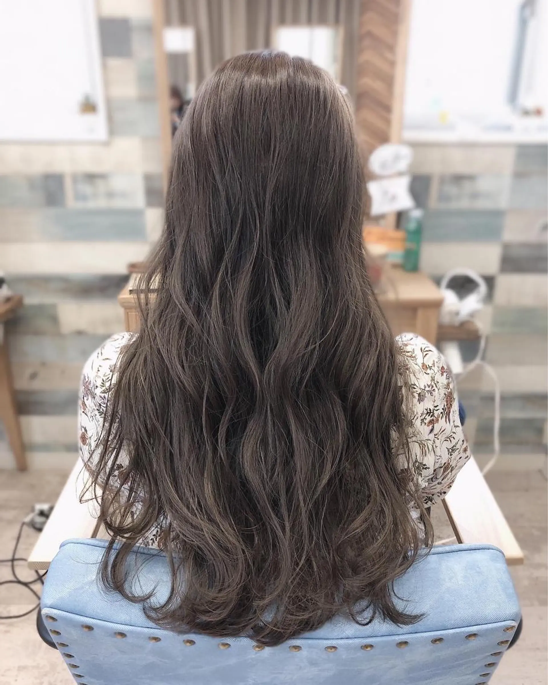 ロング カラー ヘアアレンジ 外国人風ヘア 🍔Mamiのヘアスタイル