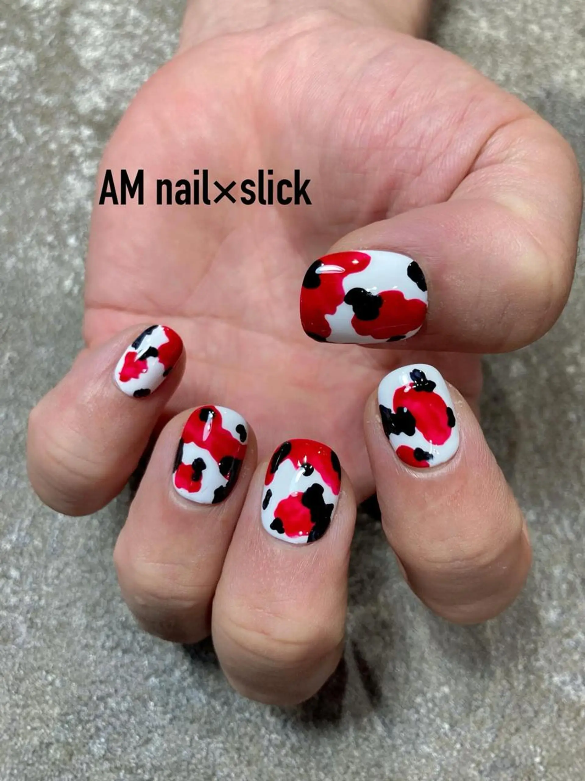 ネイル アートネイル 持ち込み ハンドネイル Am:nail 柏 SUE（スゥ）のネイルデザイン