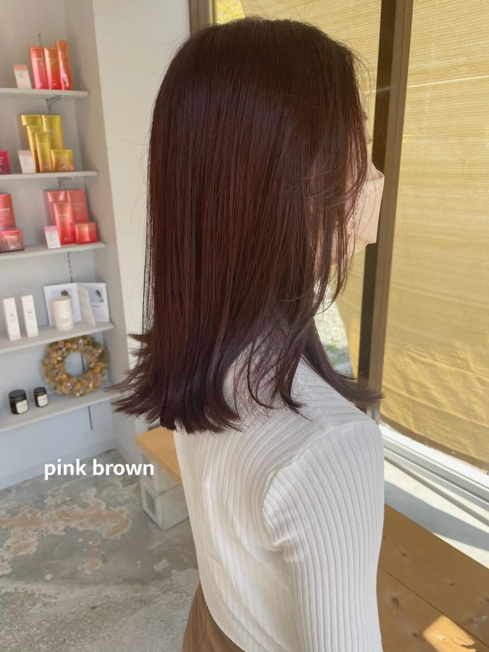 セミロング カラー パーマ メンズ cipre miyabiのヘアスタイル