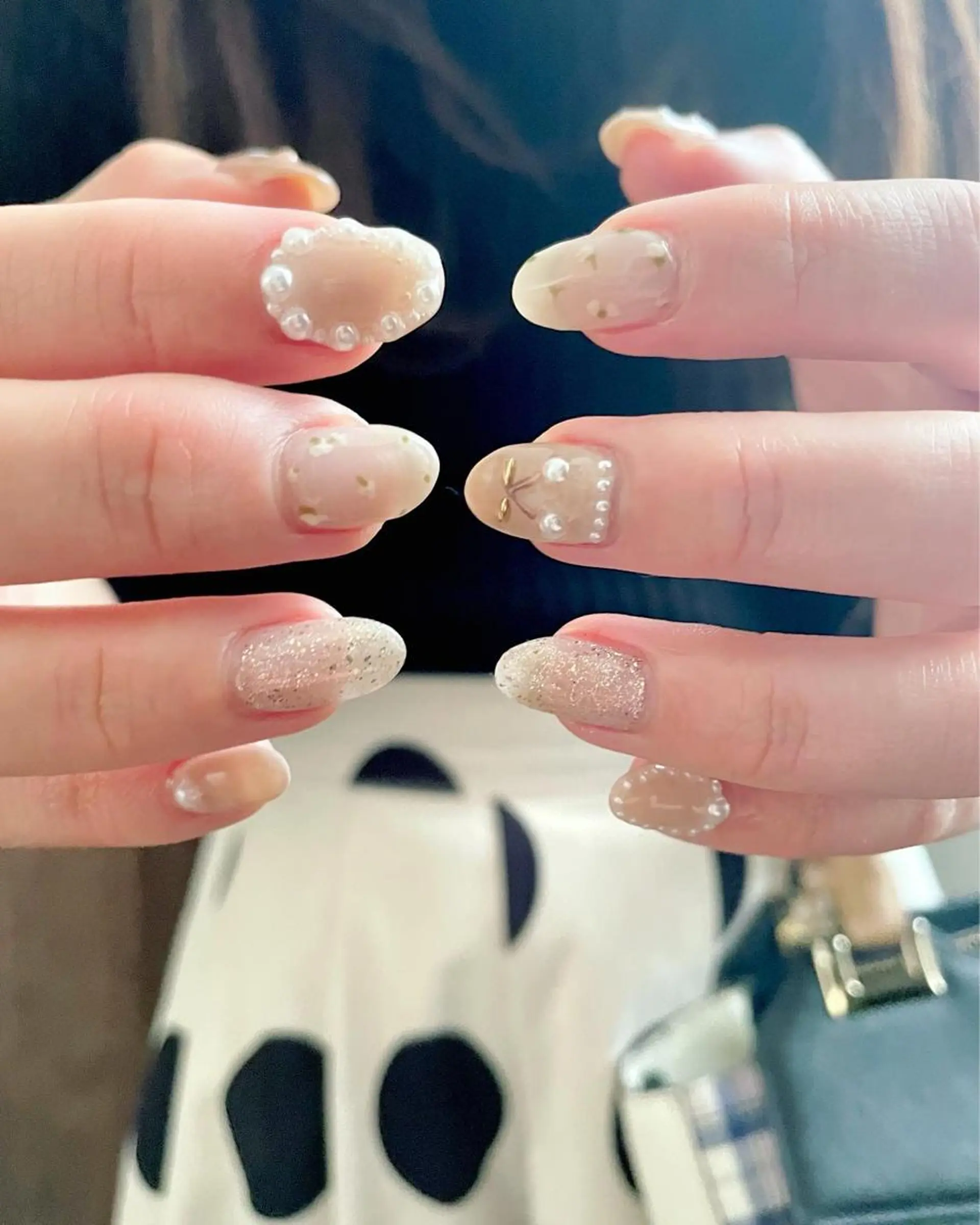 ネイル フットネイル ジェルネイル 韓国ネイル マグネットネイル ニュアンスネイル 甲府市徳行 🧸prunelleのネイルデザイン