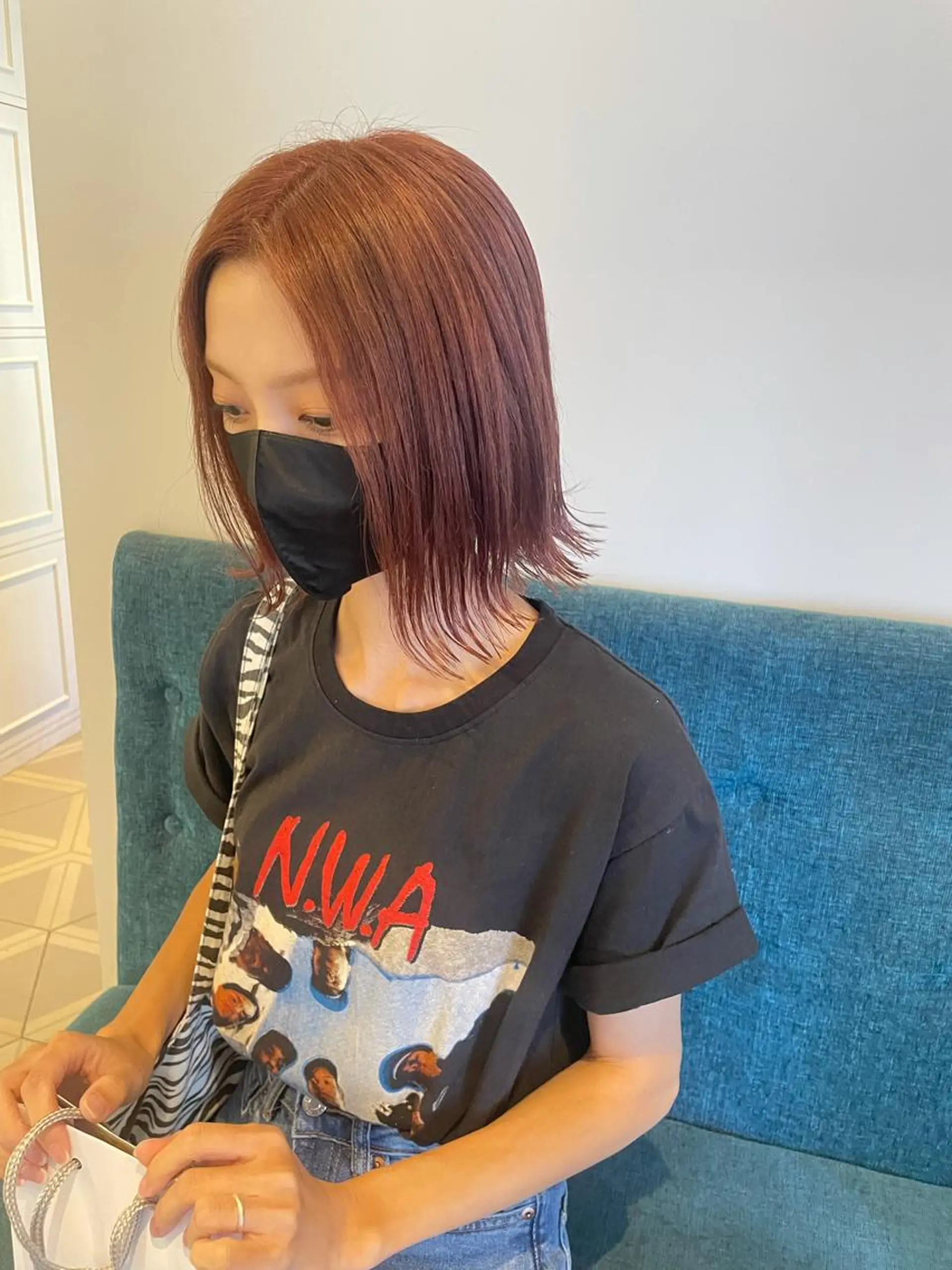 ショート カラー 渡辺 瑠美のヘアスタイル