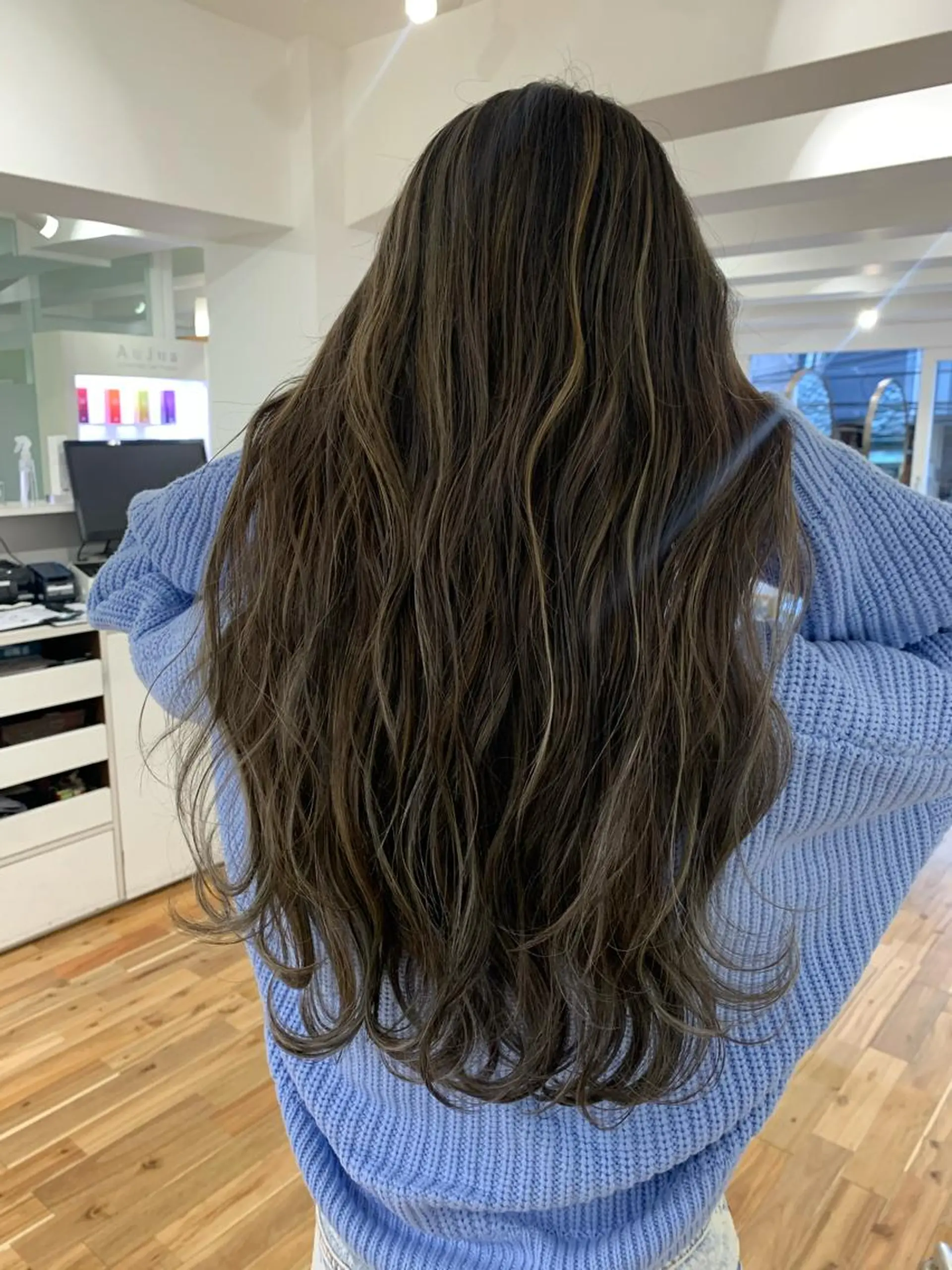 ロング カラー Reb_keiji 👑小倉圭司のヘアスタイル