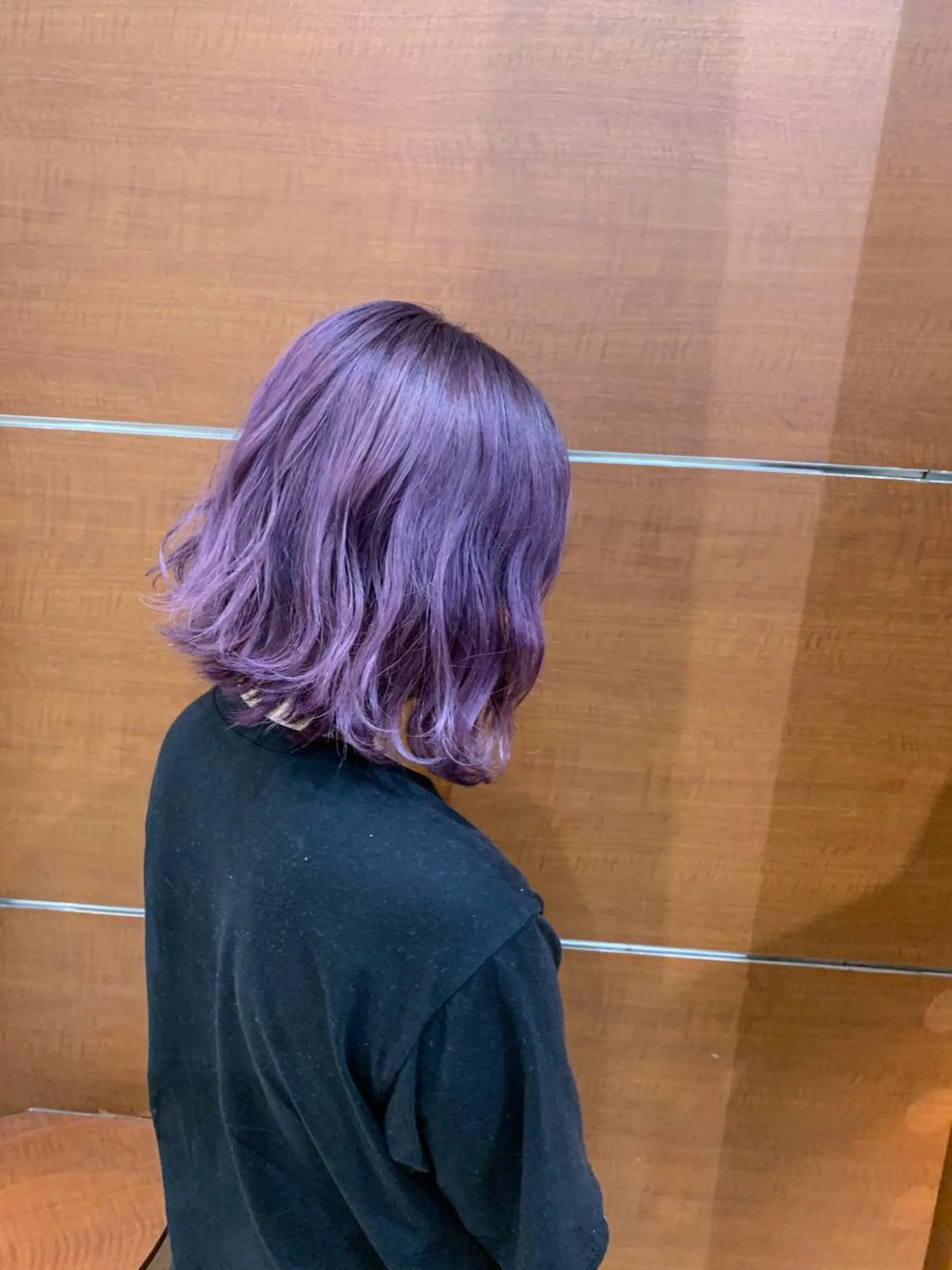 ミディアム カラー 縮毛矯正/髪質改善 /韓国風　山川春輝のヘアスタイル