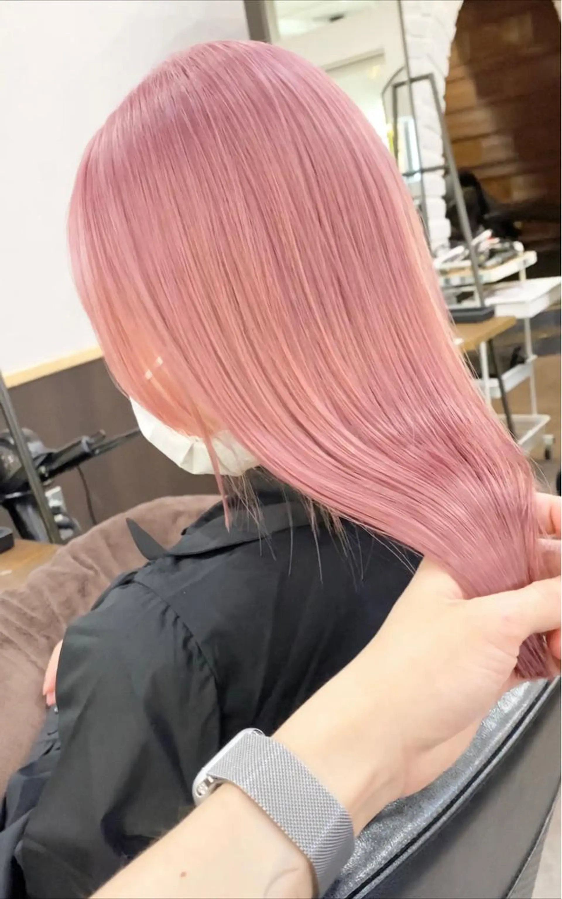 ロング カット ヘアカラー トリートメント 💖透明感カラー HAYATO💖のヘアスタイル