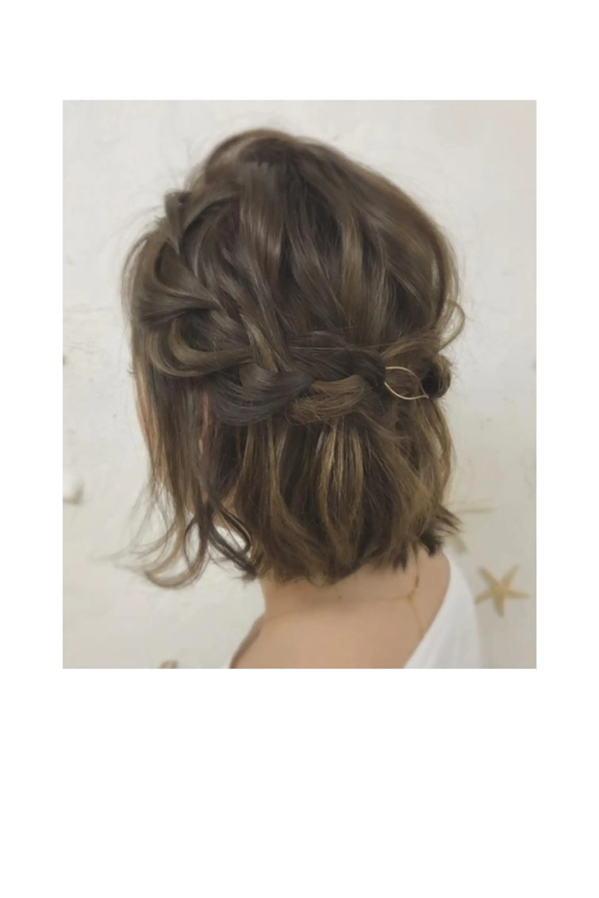 ショート ヘアアレンジ ヘアセット/六本木/ Tomomiのヘアスタイル