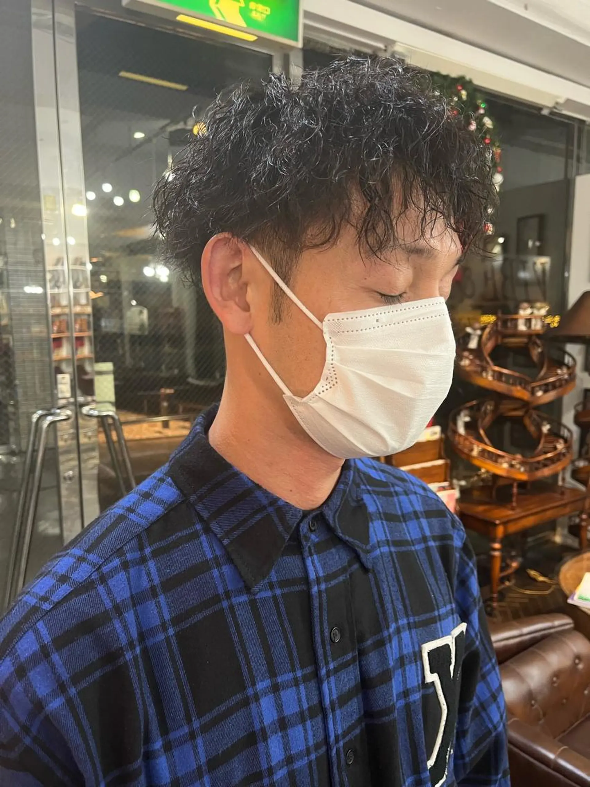 ショート パーマ モモカ/ハイトーン /バレイヤージュのヘアスタイル