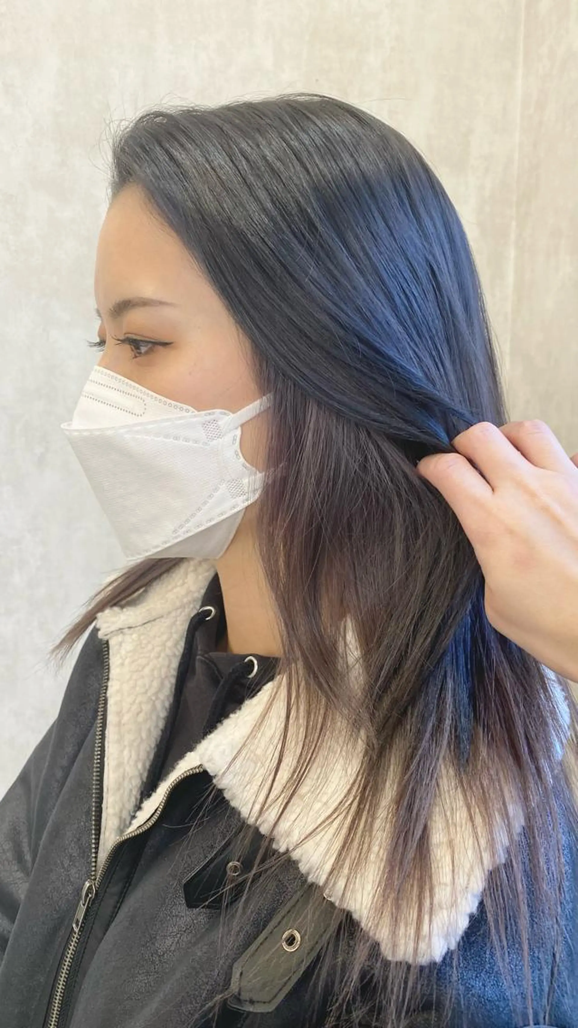 ロング 藤田 沙織のヘアスタイル