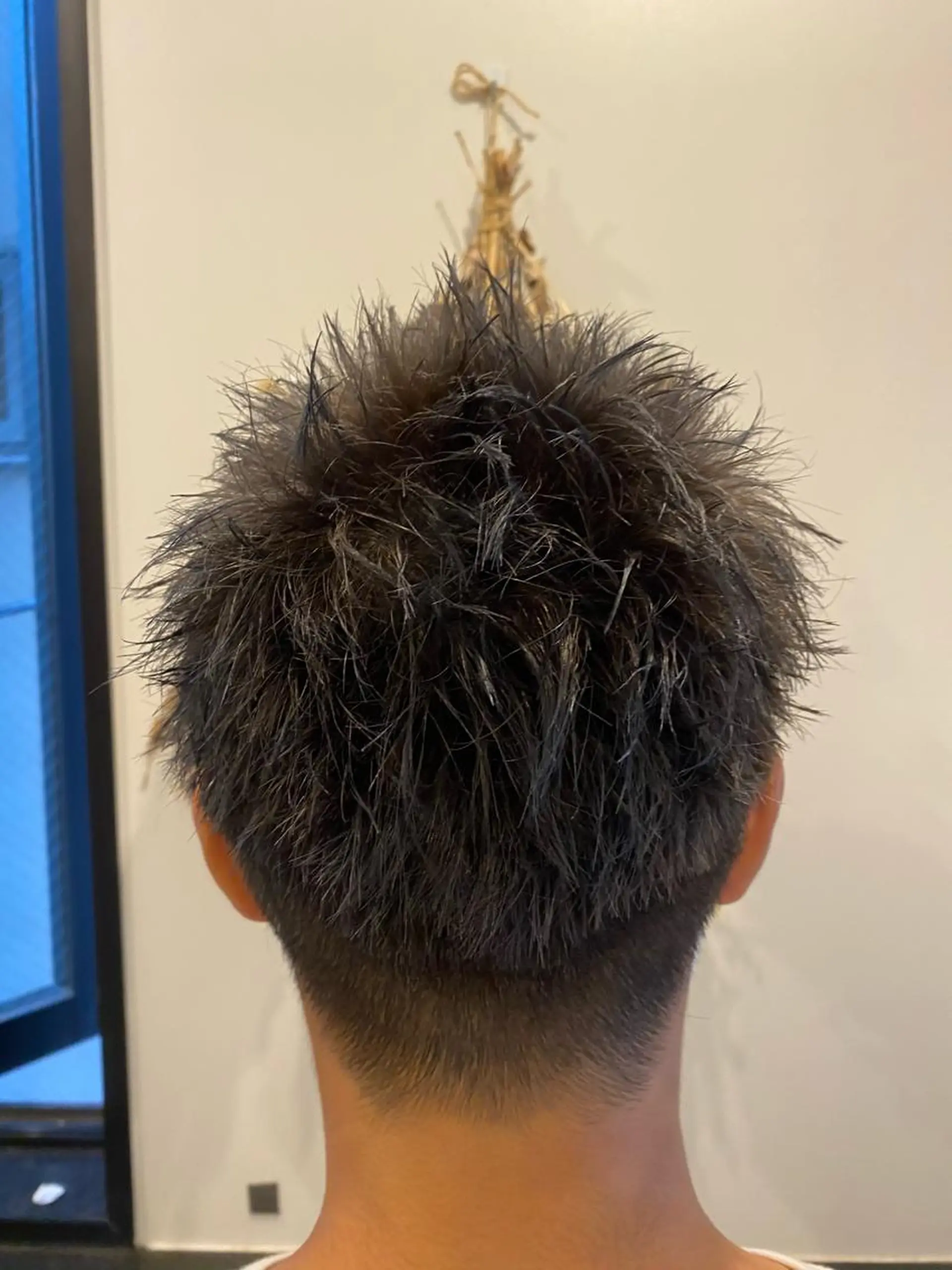 ショート カラー パーマ ヘアアレンジ メンズ メンズパーマの巨匠 鈴木純のヘアスタイル