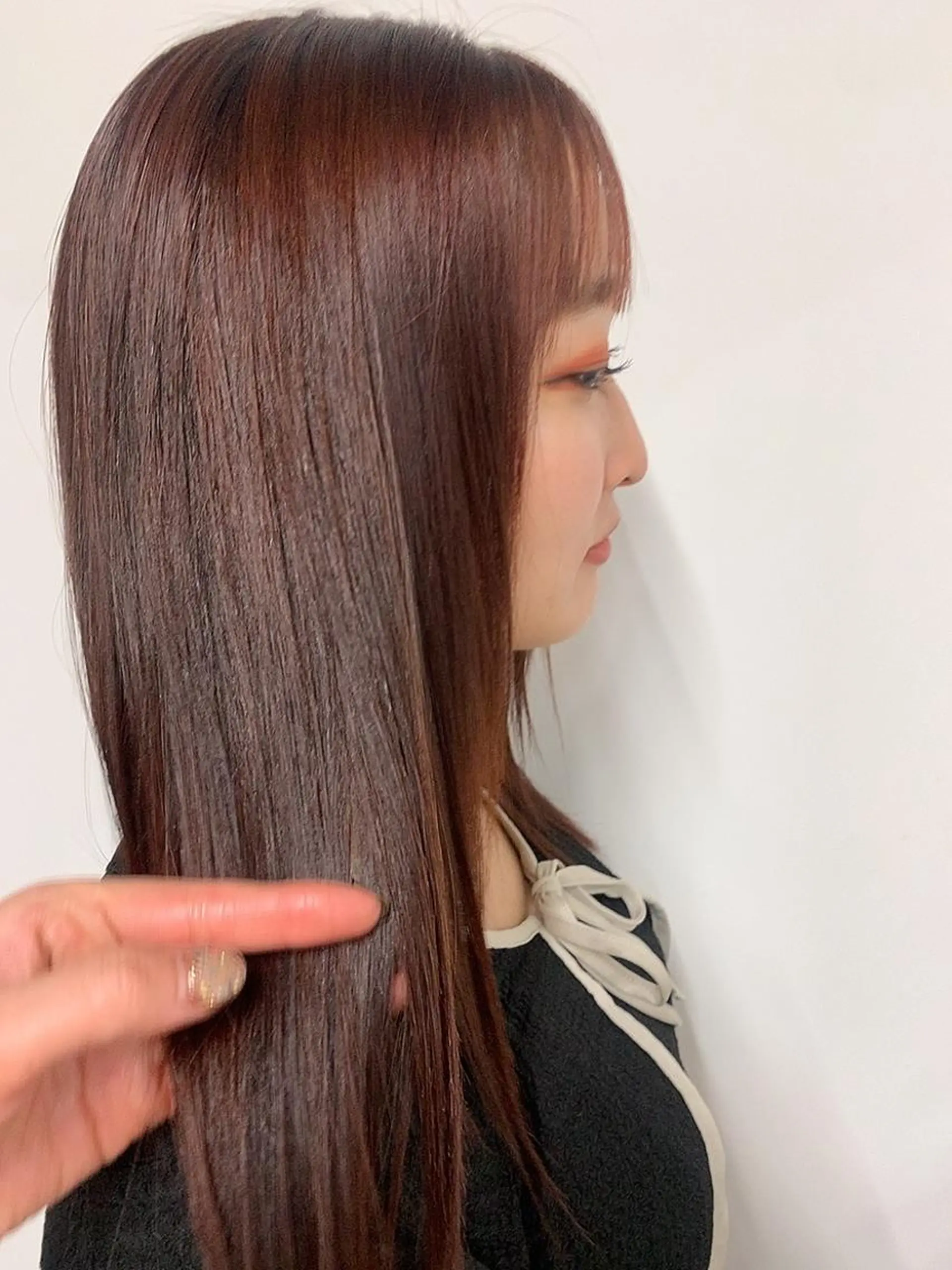 カラー Rosso獨協大学前 YUNAのヘアスタイル