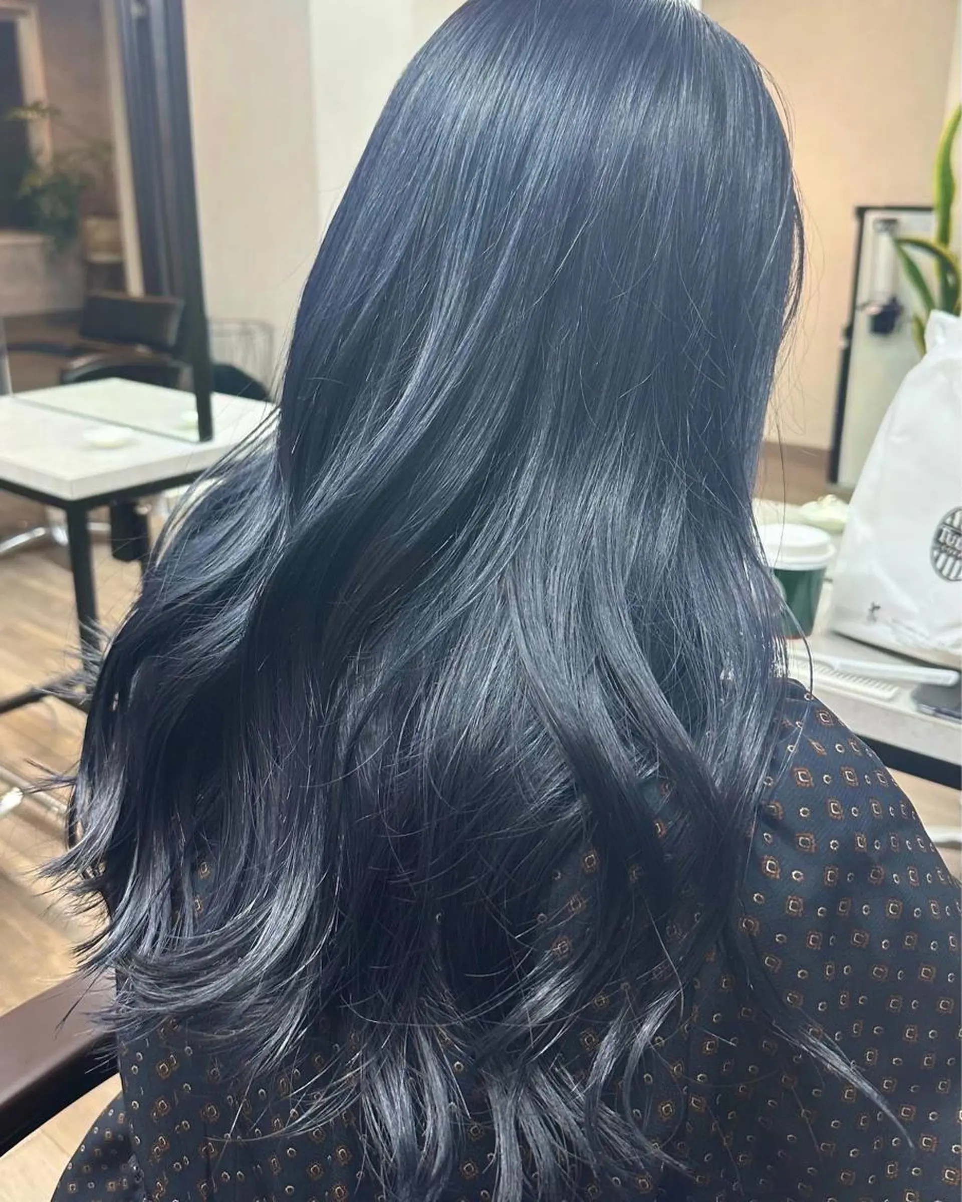 ロング カラー ブルーカラー ⭐️ボブ/ショート りゅうしんのヘアスタイル