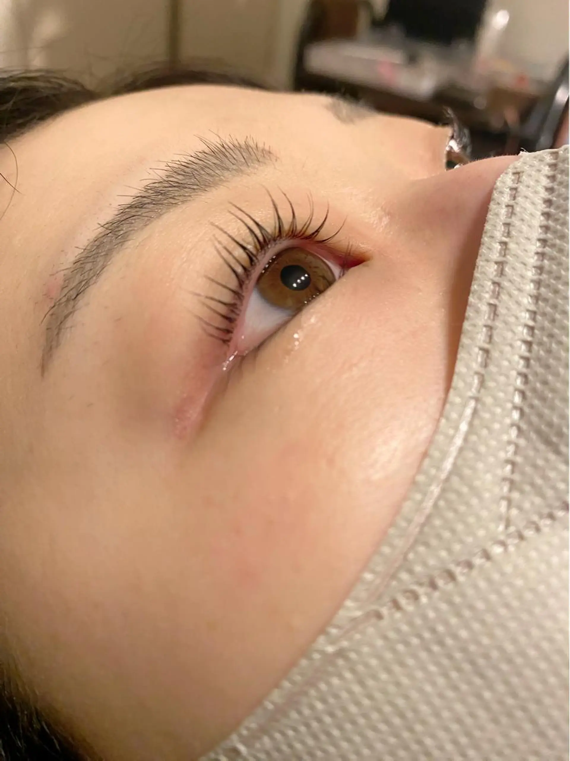 マツエク・マツパ パリジェンヌラッシュリフト 一重×まつ毛パーマ JEIL eriのマツエク・マツパデザイン