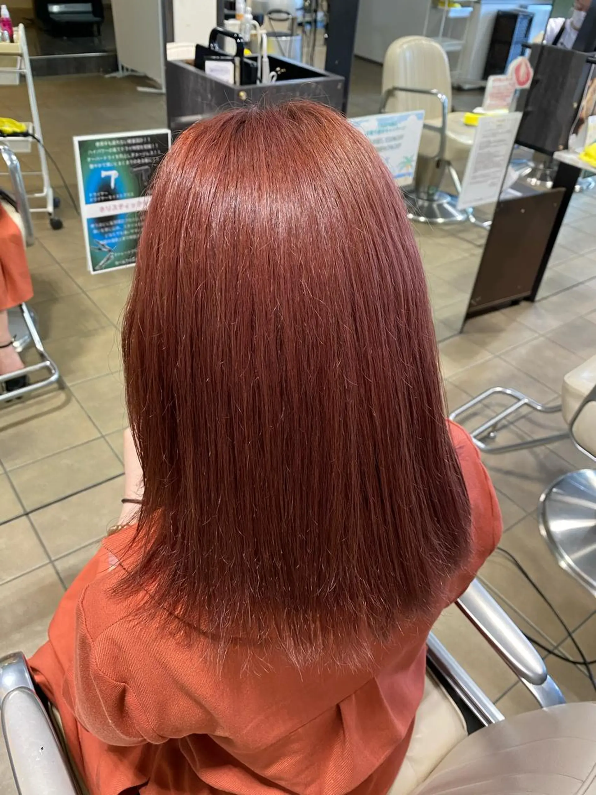 ミディアム カラー brace今里店店長 加井直樹のヘアスタイル