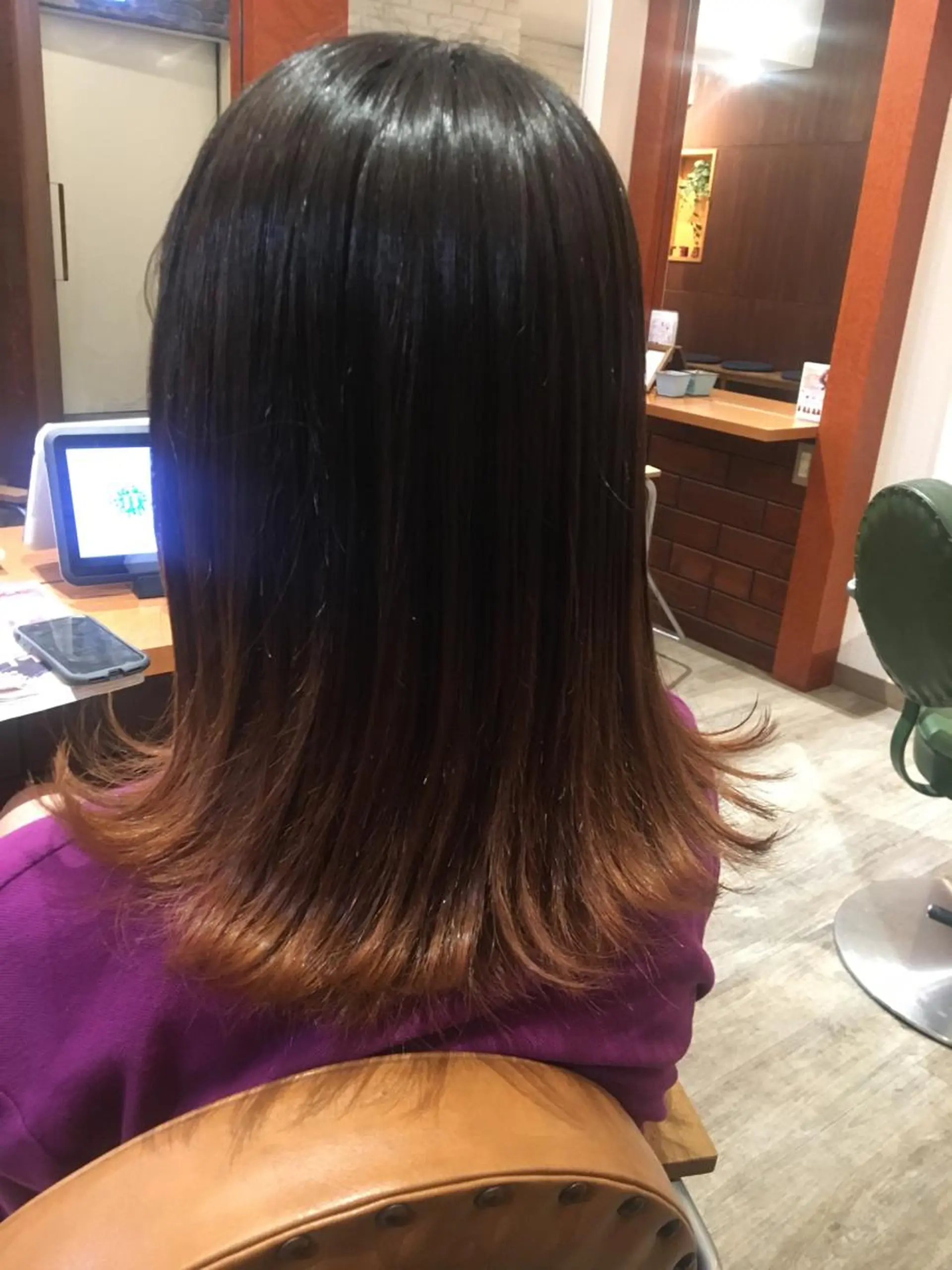 セミロング 宮下 浩一のヘアスタイル