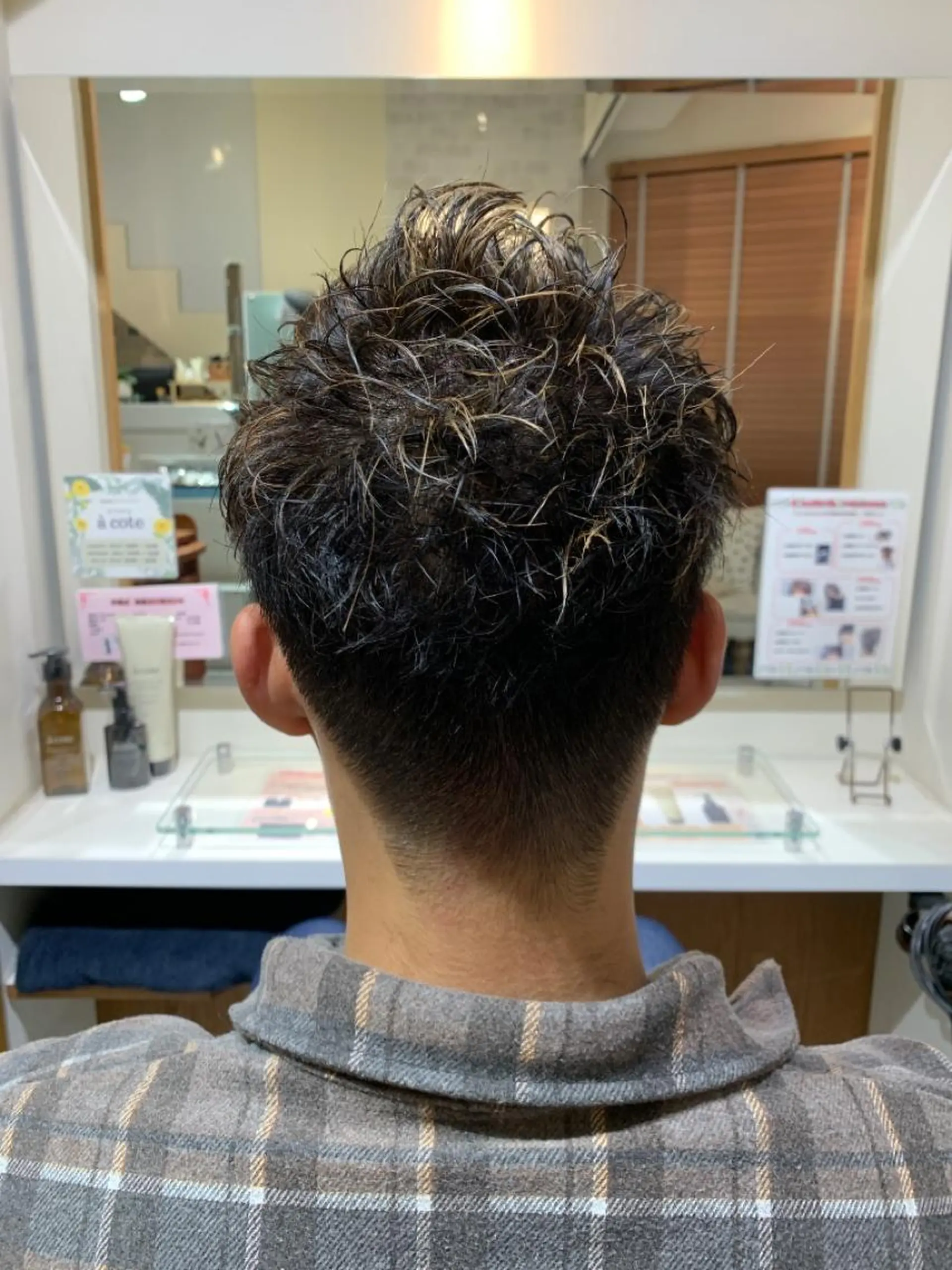 メンズ 田中 未澪のヘアスタイル