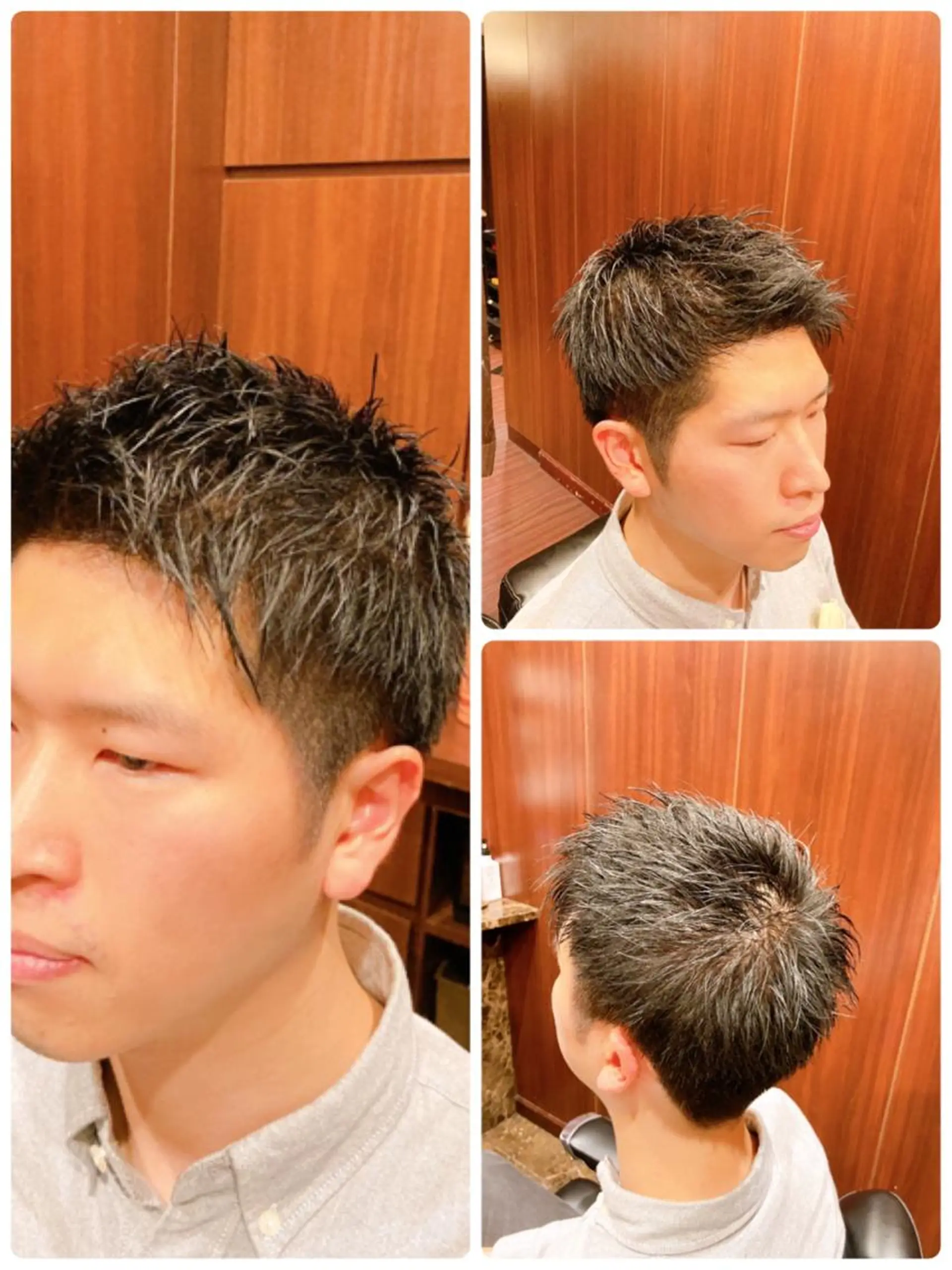 ショート ガンバレ原田 航海のヘアスタイル