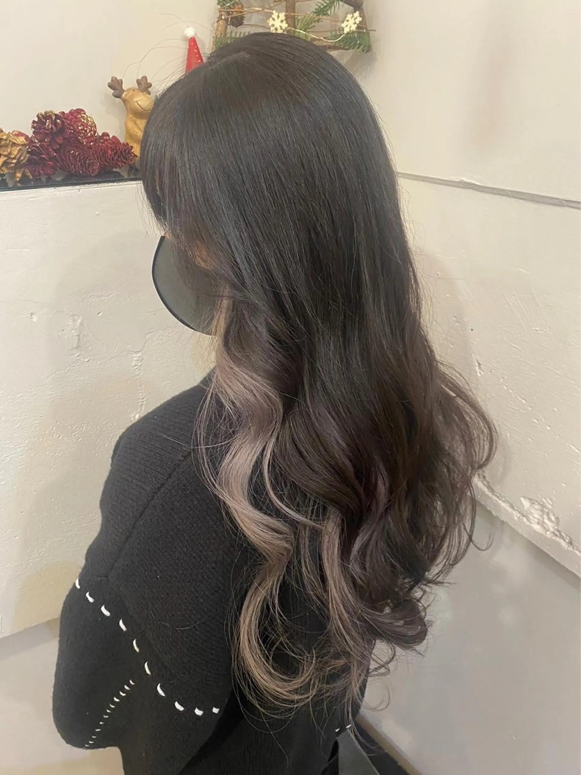 セミロング 韓国ヘアー🇰🇷 MIWAのヘアスタイル