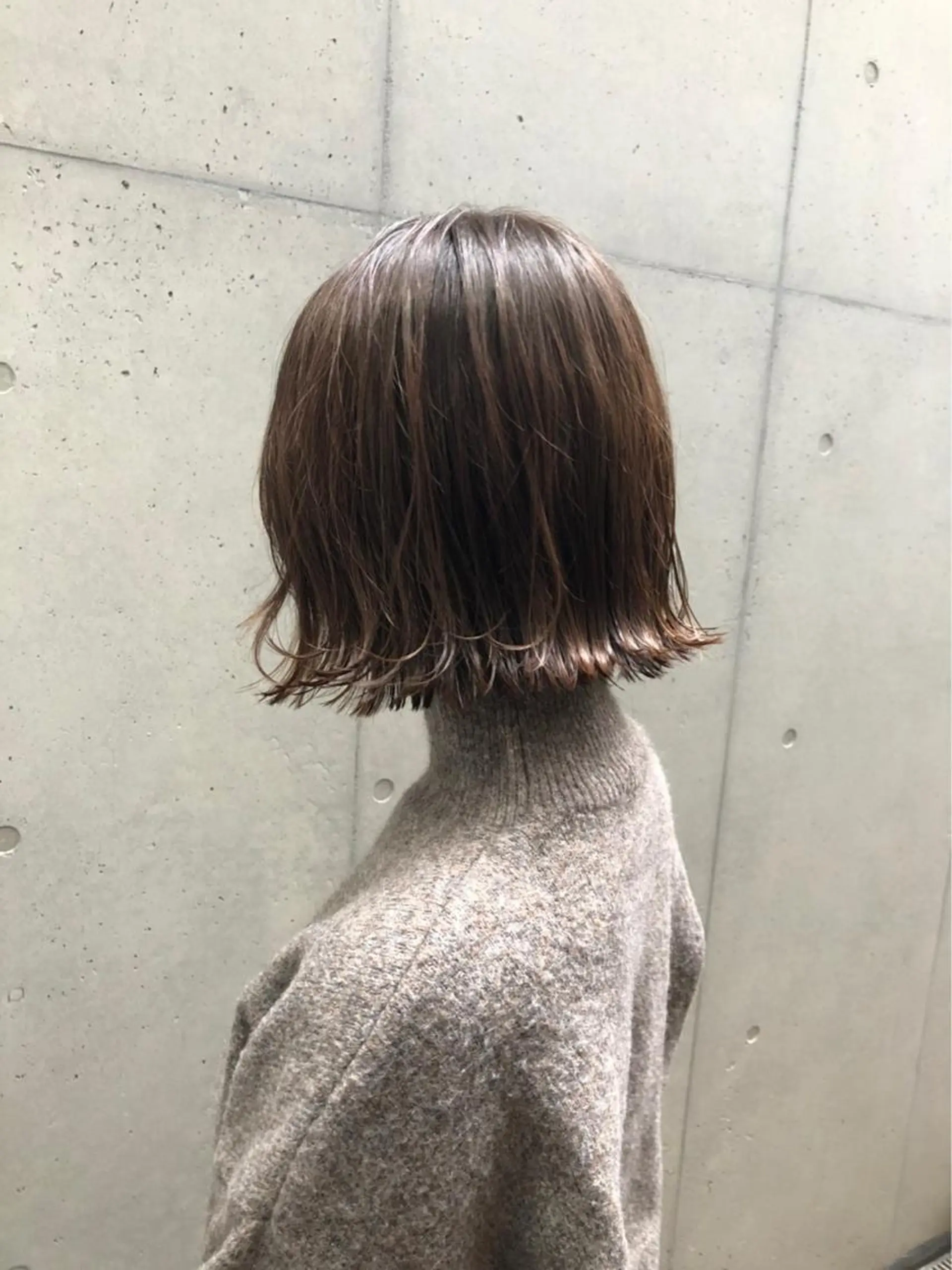 ショート カラー パーマ ボブパーマコテ巻き風 パーマNo1深江秀平のヘアスタイル