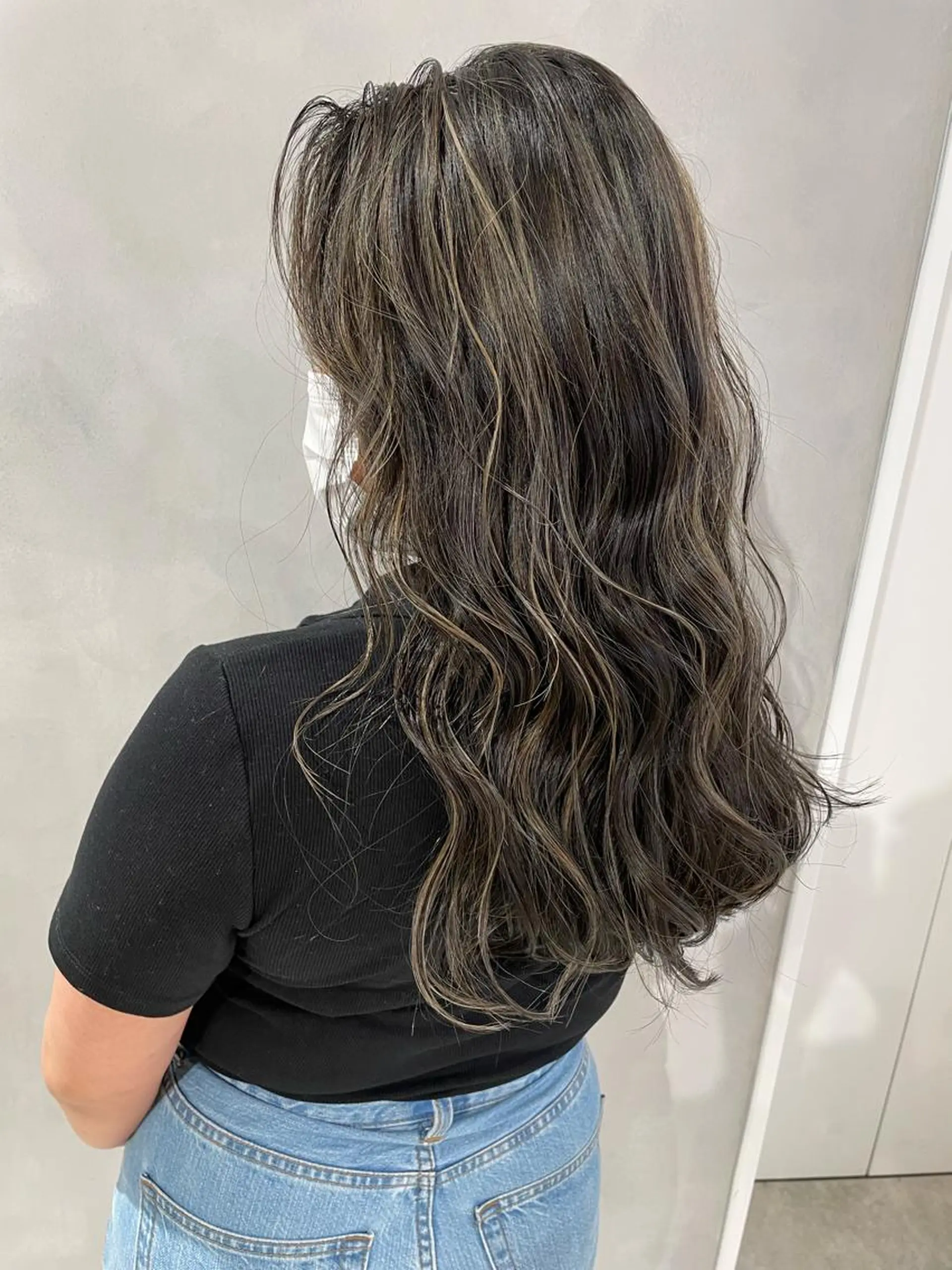 ロング カラー カット・ダブルカラー TAIGAのヘアスタイル