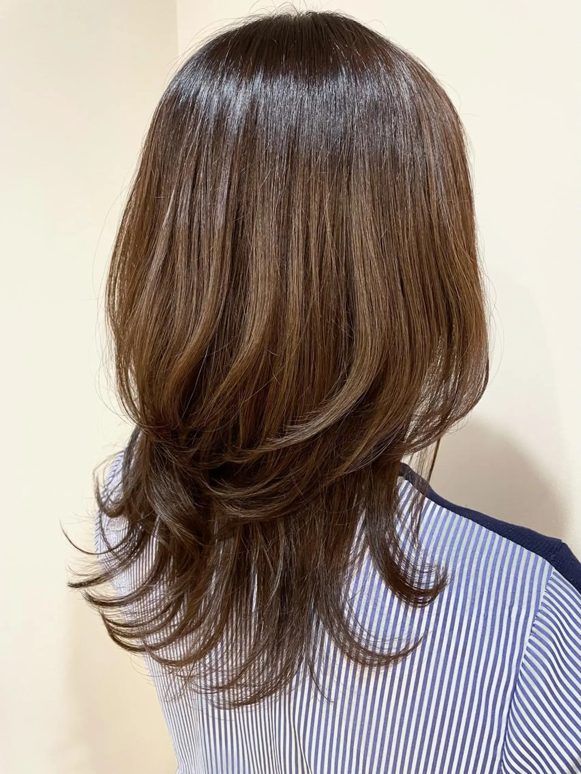 セミロング ウルフカット カット ✨美髪サラ艶トレンド 橋柿 実紀✨のヘアスタイル